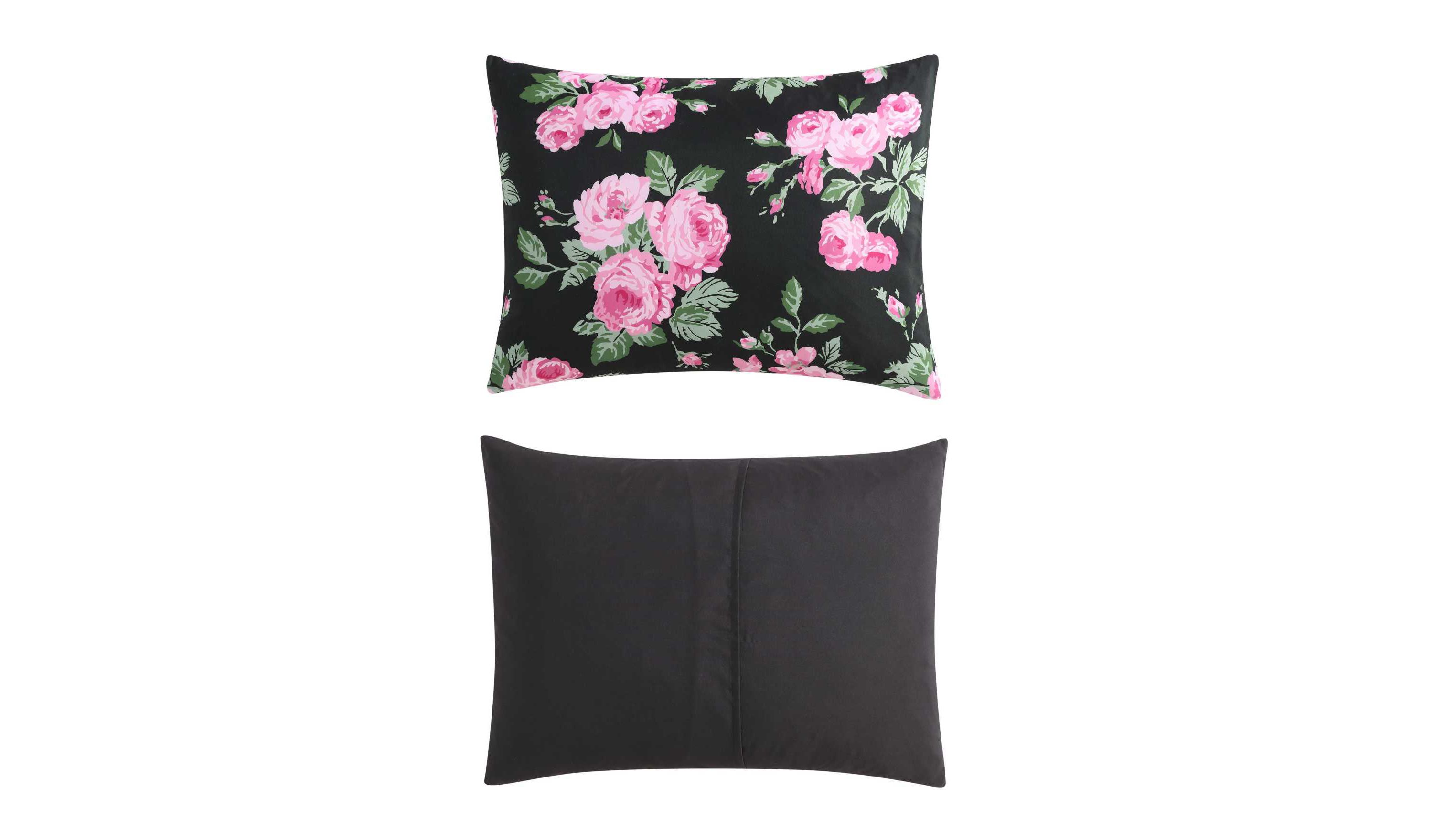 Garden Floral Microfiber Comforter Set
