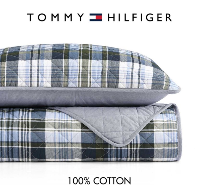 Bleecker Plaid Cotton Quilt Set