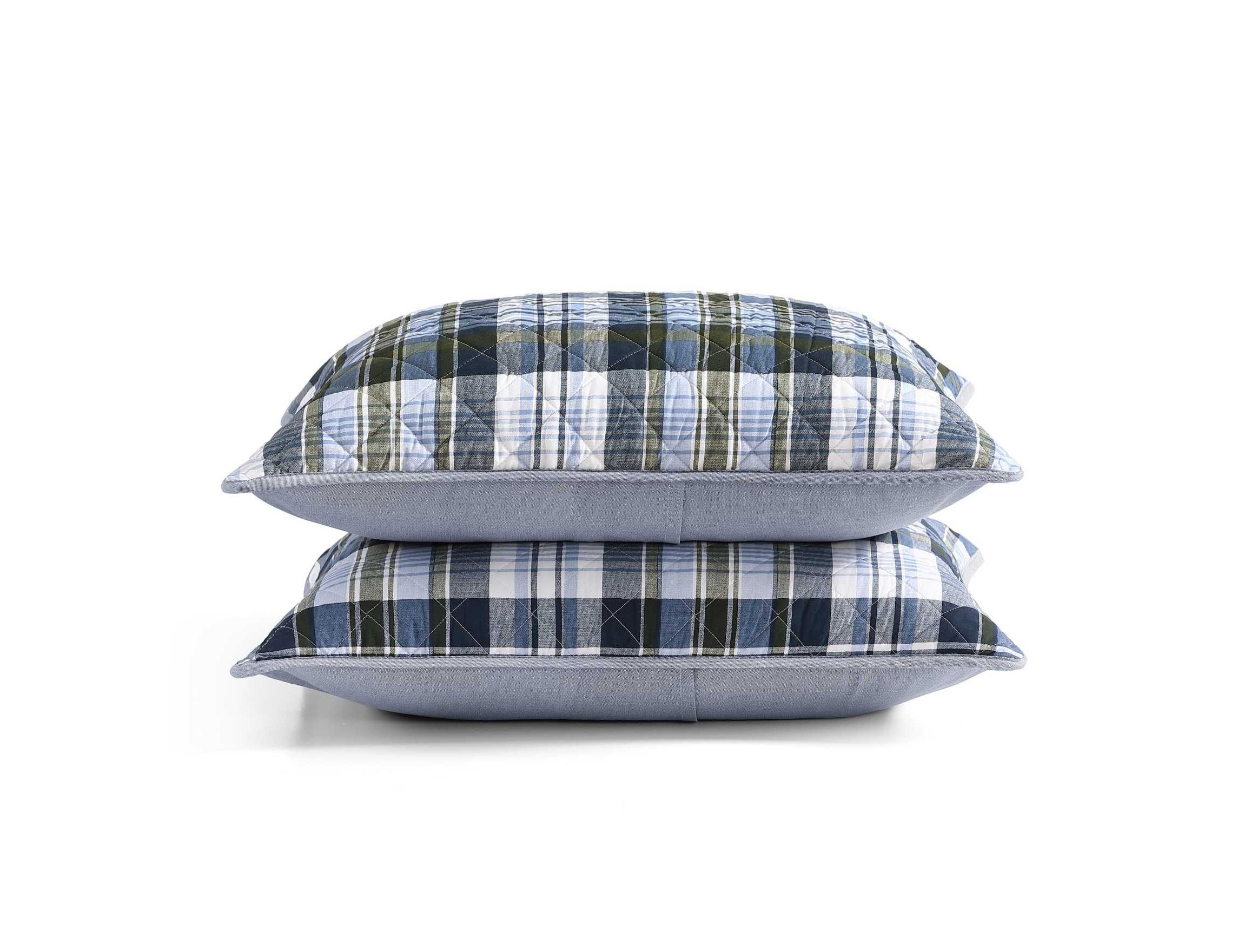 Bleecker Plaid Cotton Quilt Set