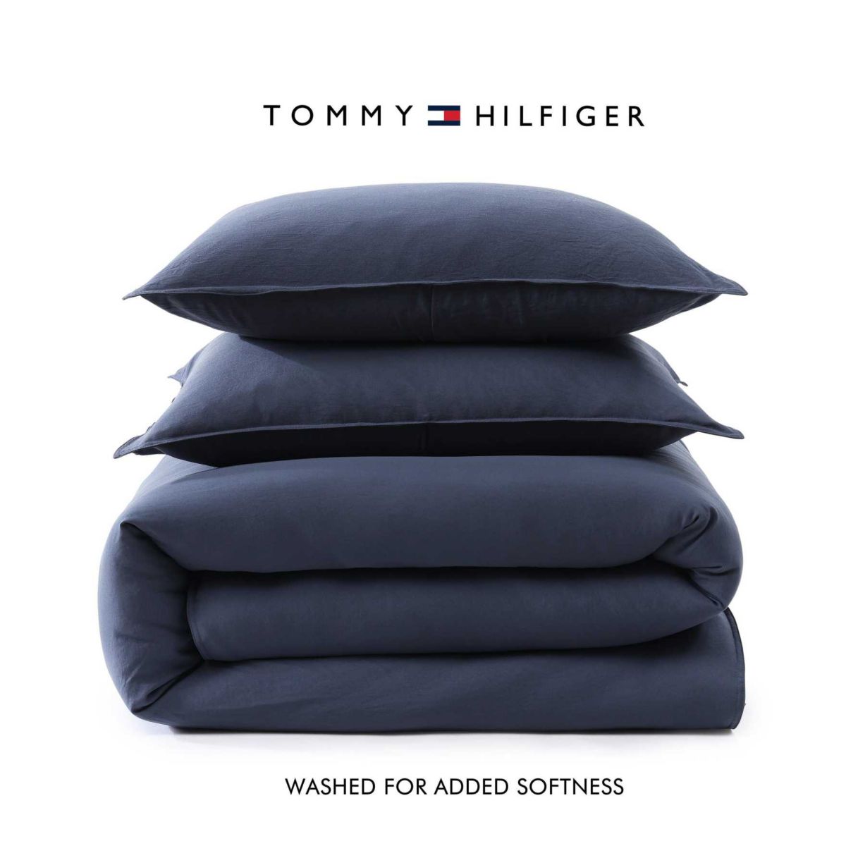 TH Solid Microfiber Comforter Set
