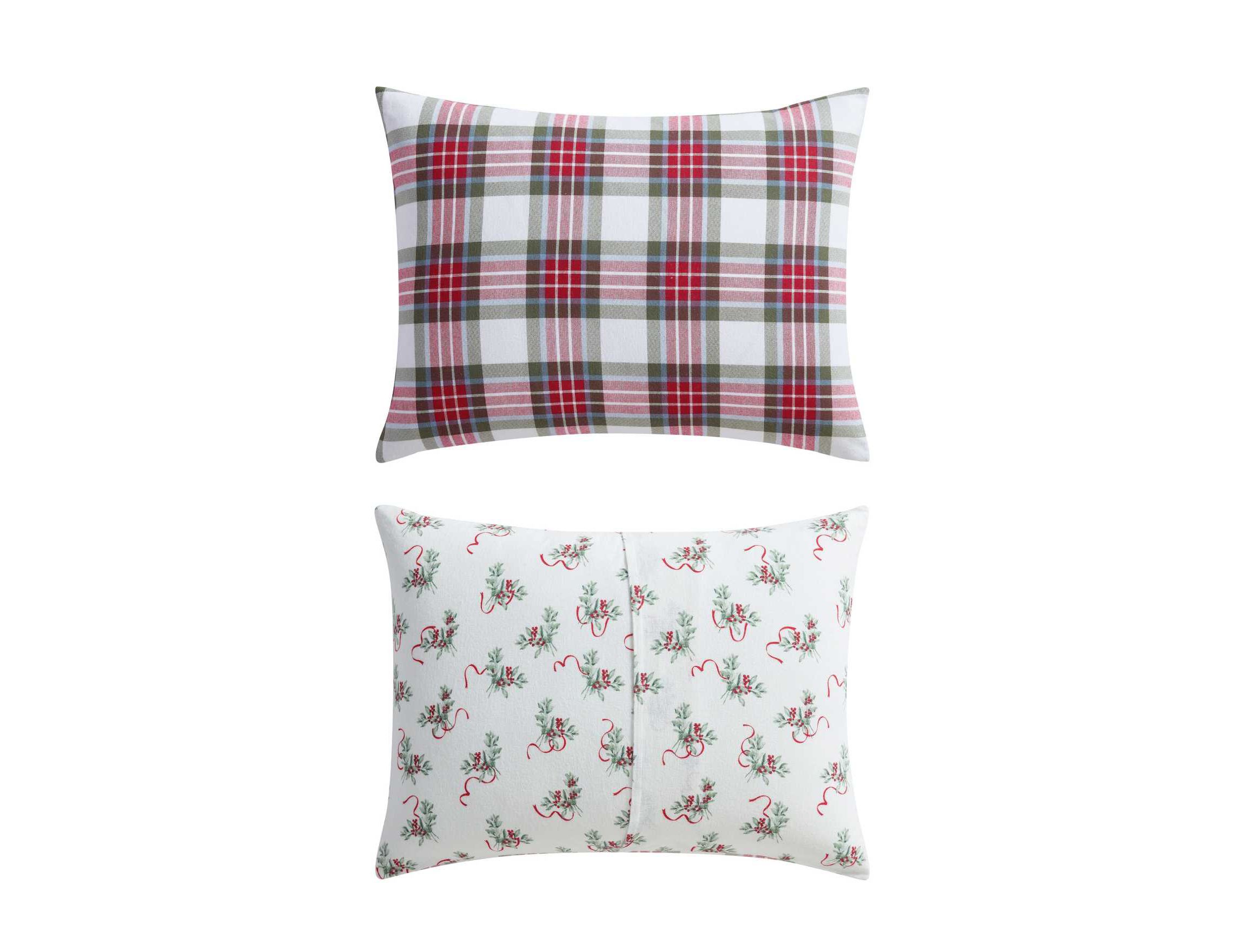 Yuletide Spruce Plaid Cotton Comforter Set
