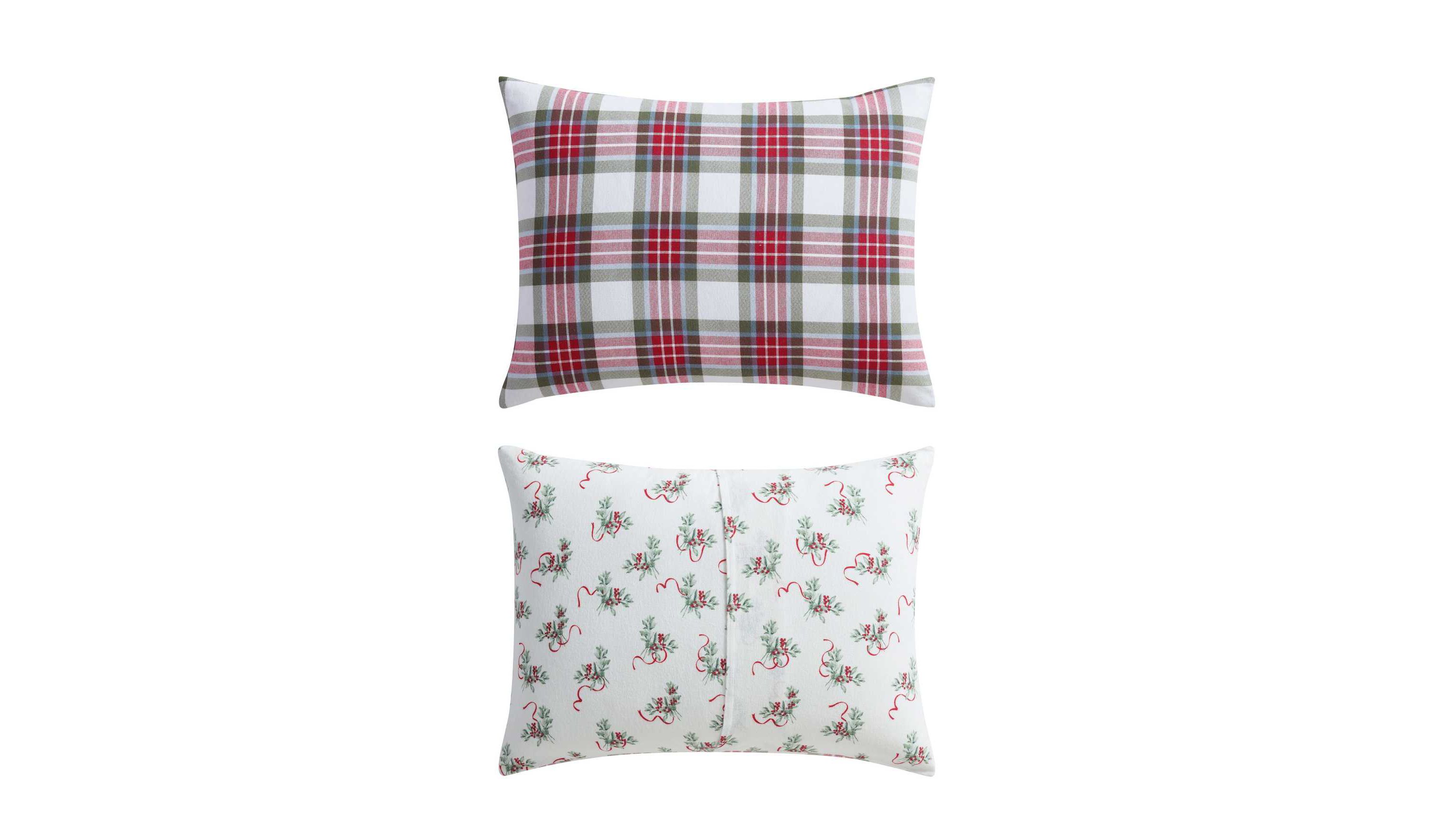 Yuletide Spruce Plaid Cotton Comforter Set