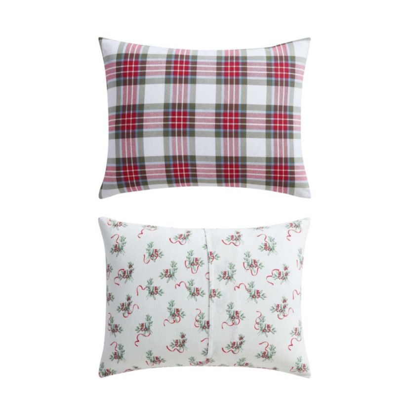 Yuletide Spruce Plaid Cotton Comforter Set