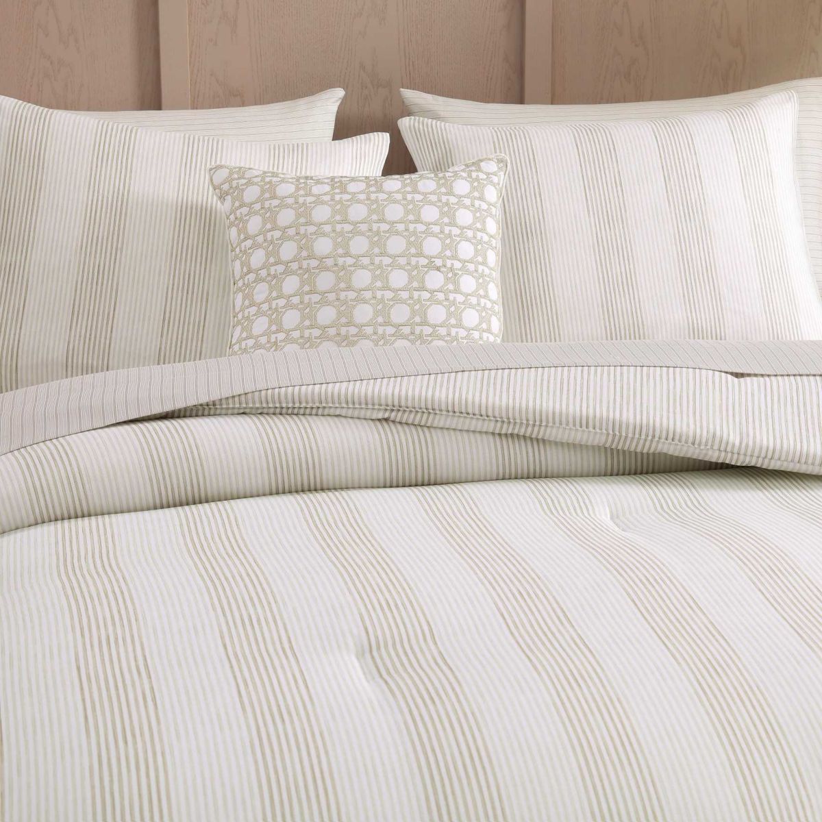 Bahama Weekend Stripe Microfiber Comforter Set