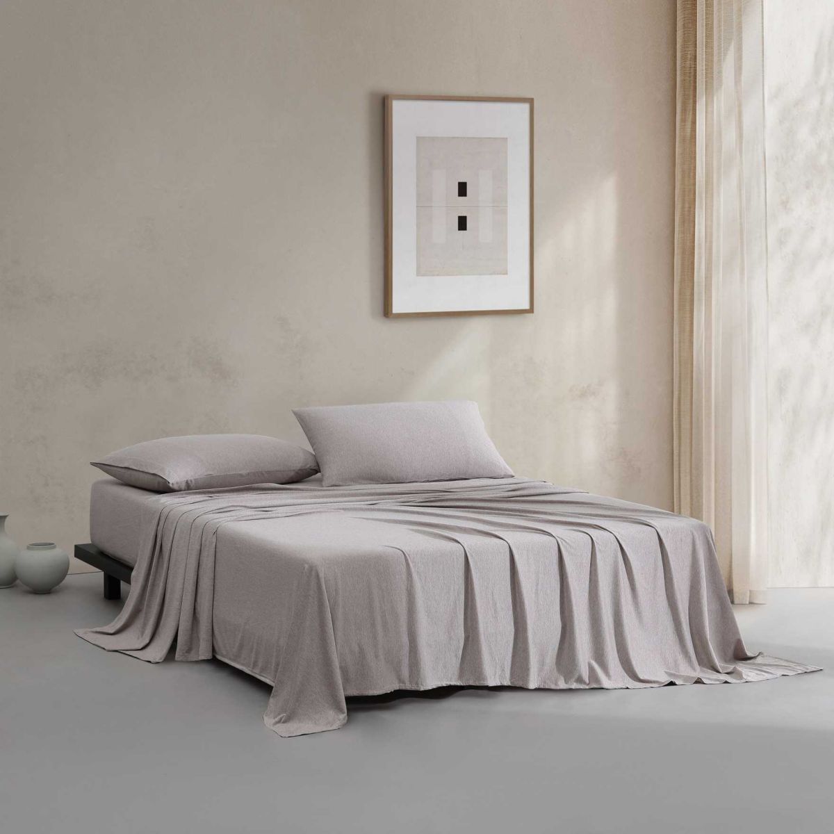 Modern Cotton Melange Sheet Set