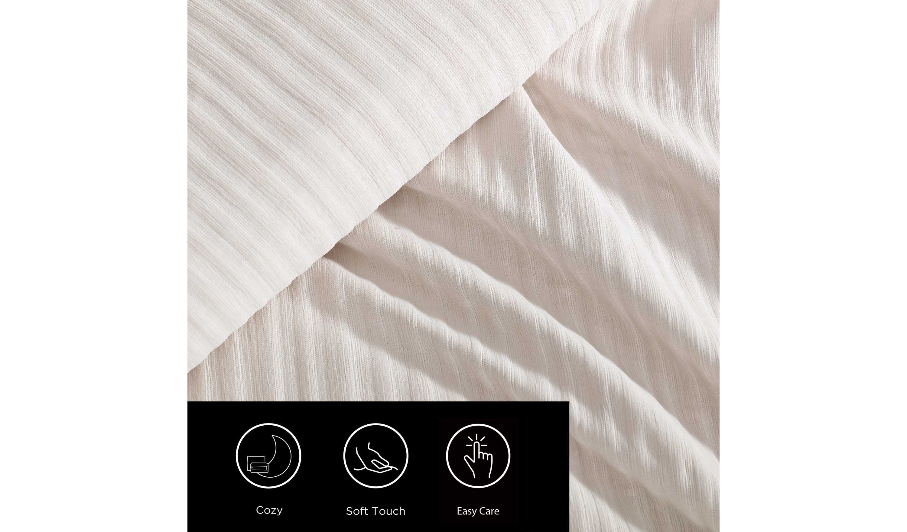 Chenille Microfiber Comforter Set