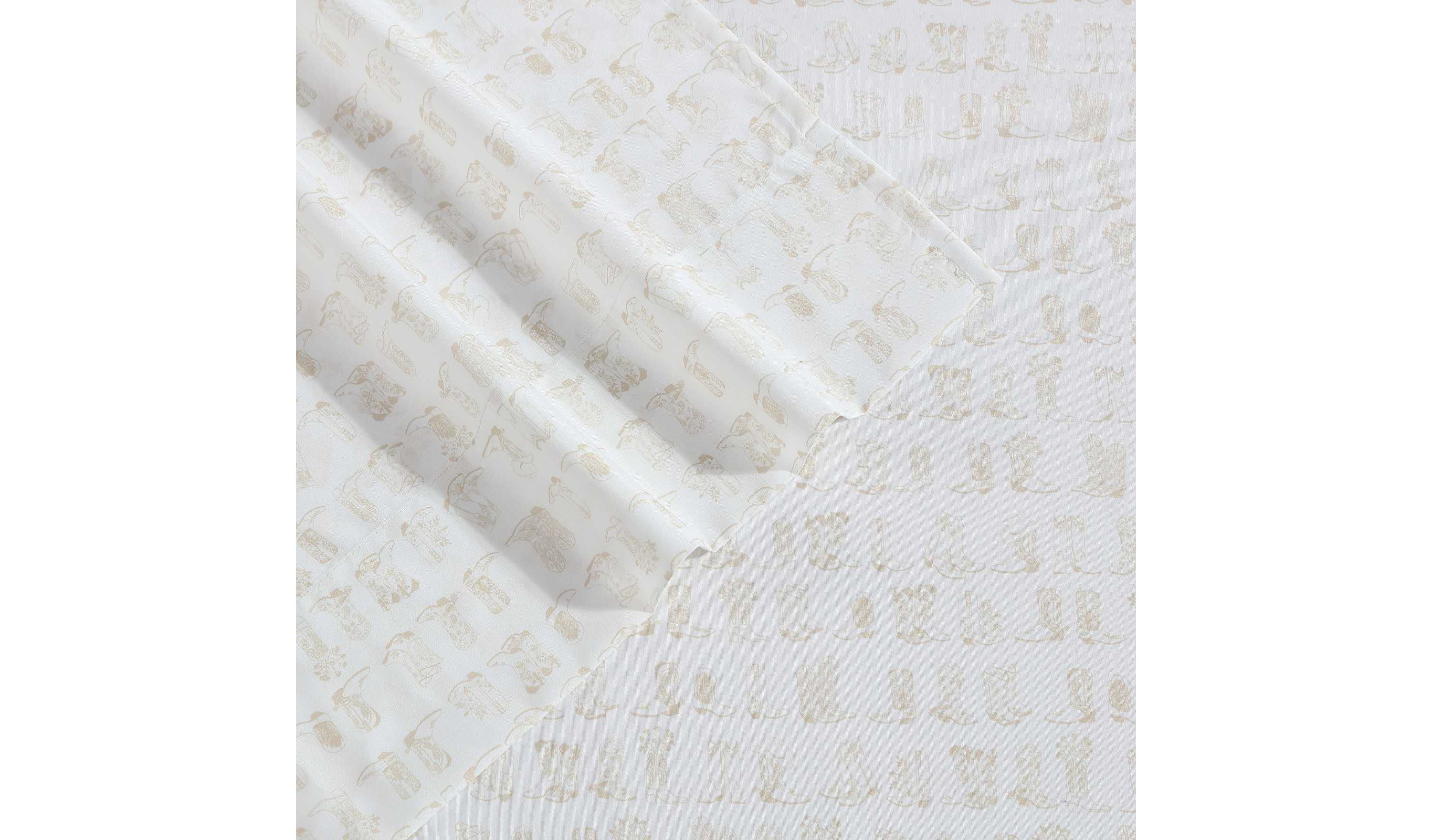 Line Dance Microfiber Sheet Set