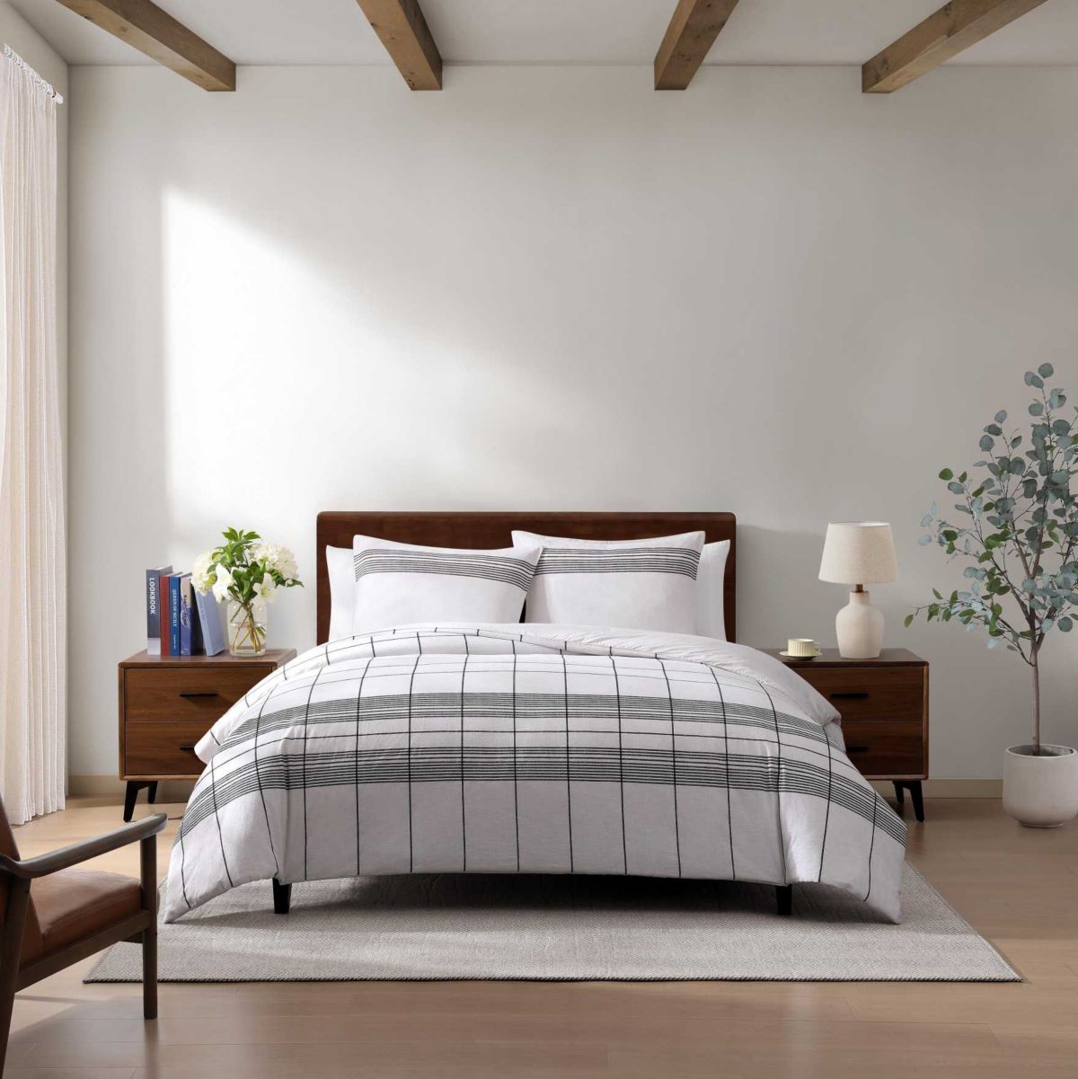 Brooklyn Heights Stripe Cotton Comforter Set