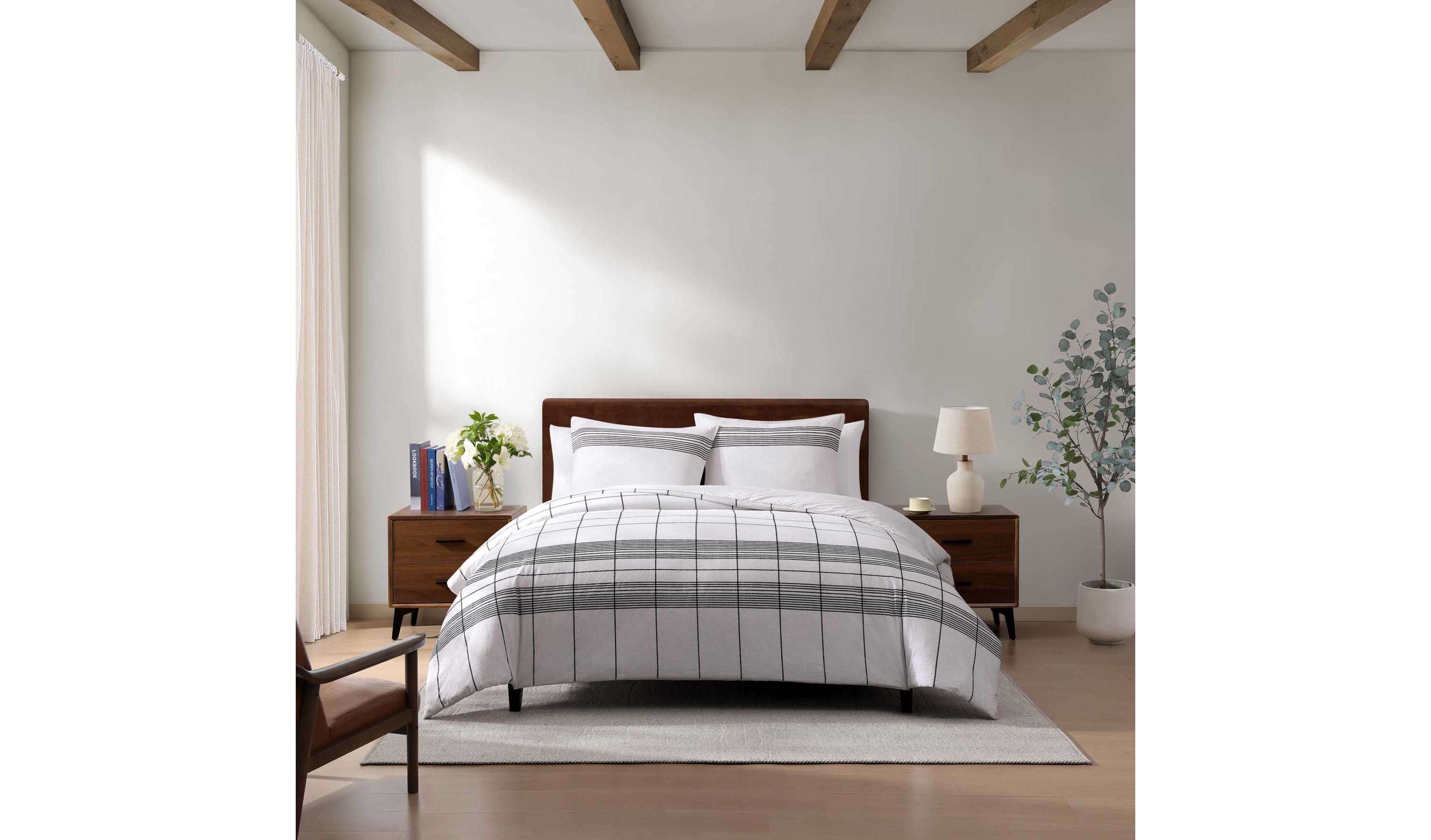 Brooklyn Heights Stripe Cotton Duvet Set