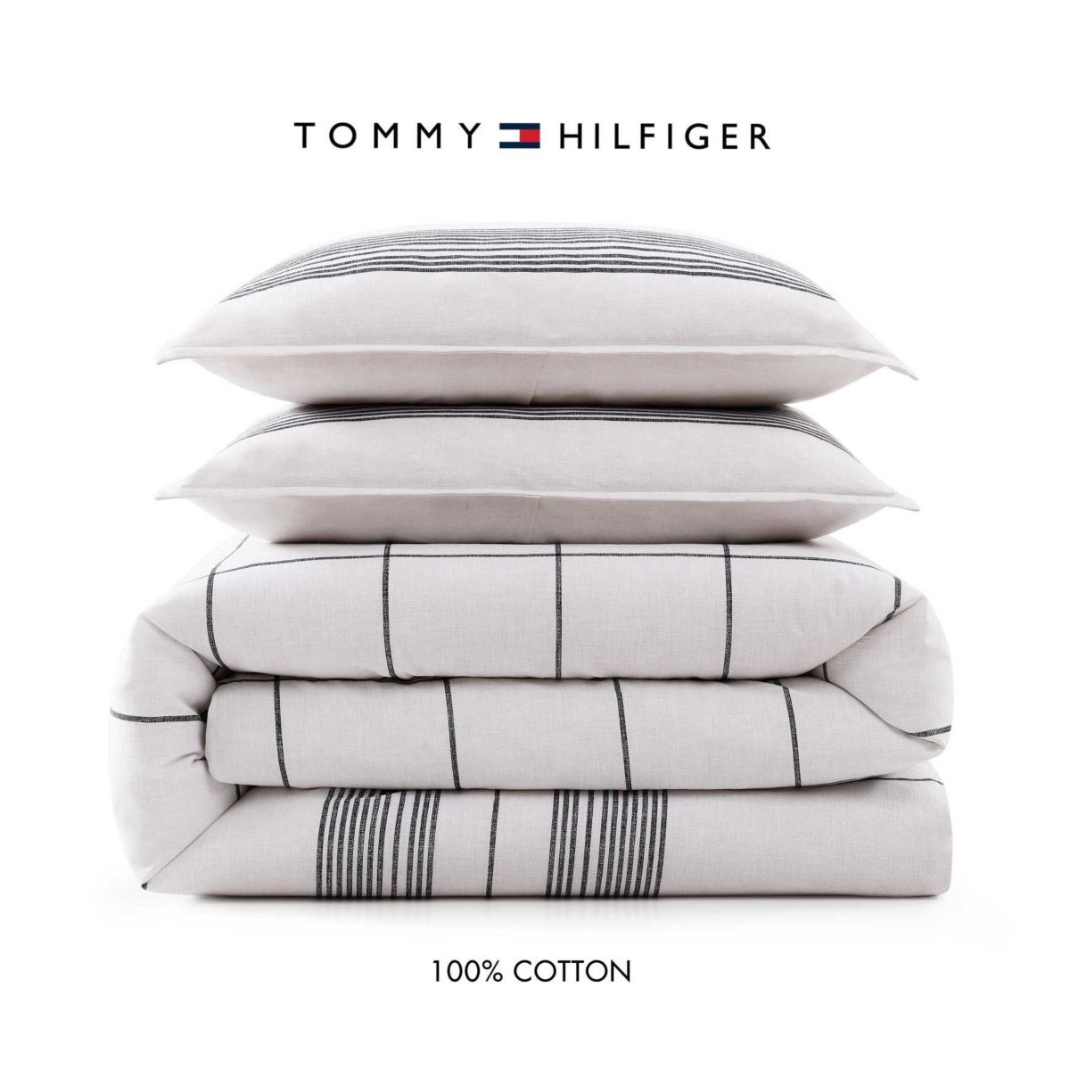 Brooklyn Heights Stripe Cotton Duvet Set