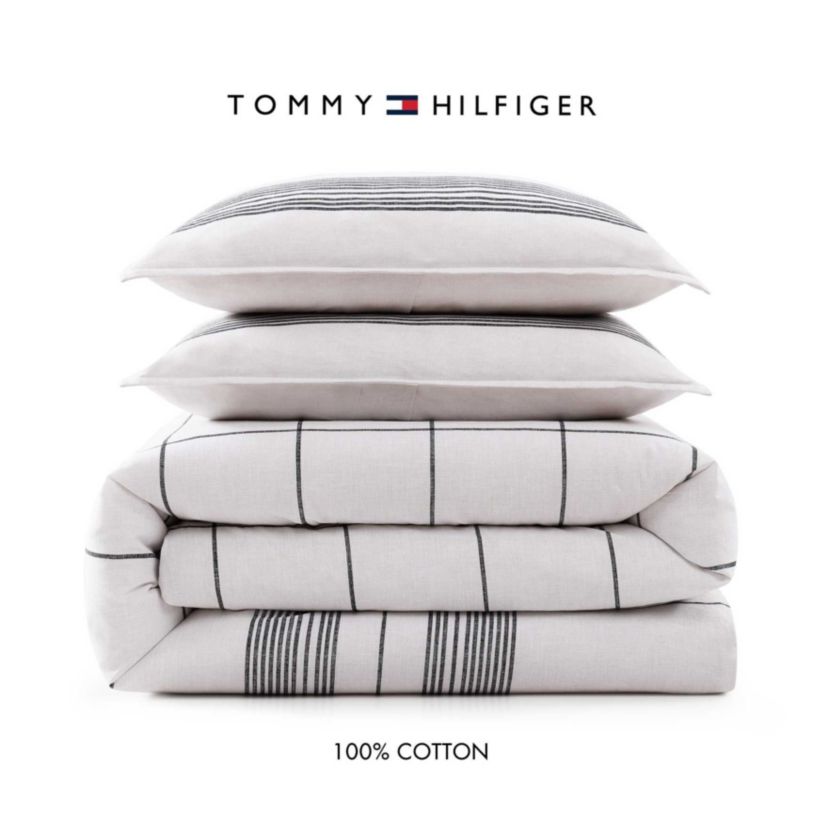 Brooklyn Heights Stripe Cotton Duvet Set