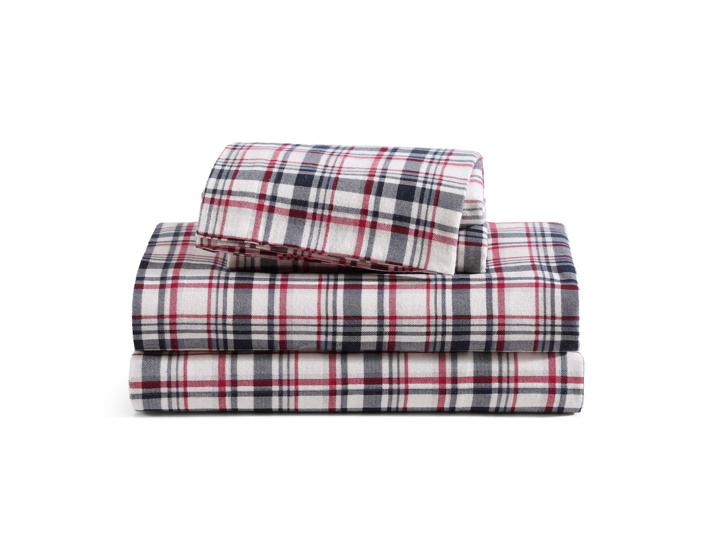 Glenbrook Plaid Cotton Sheet Set