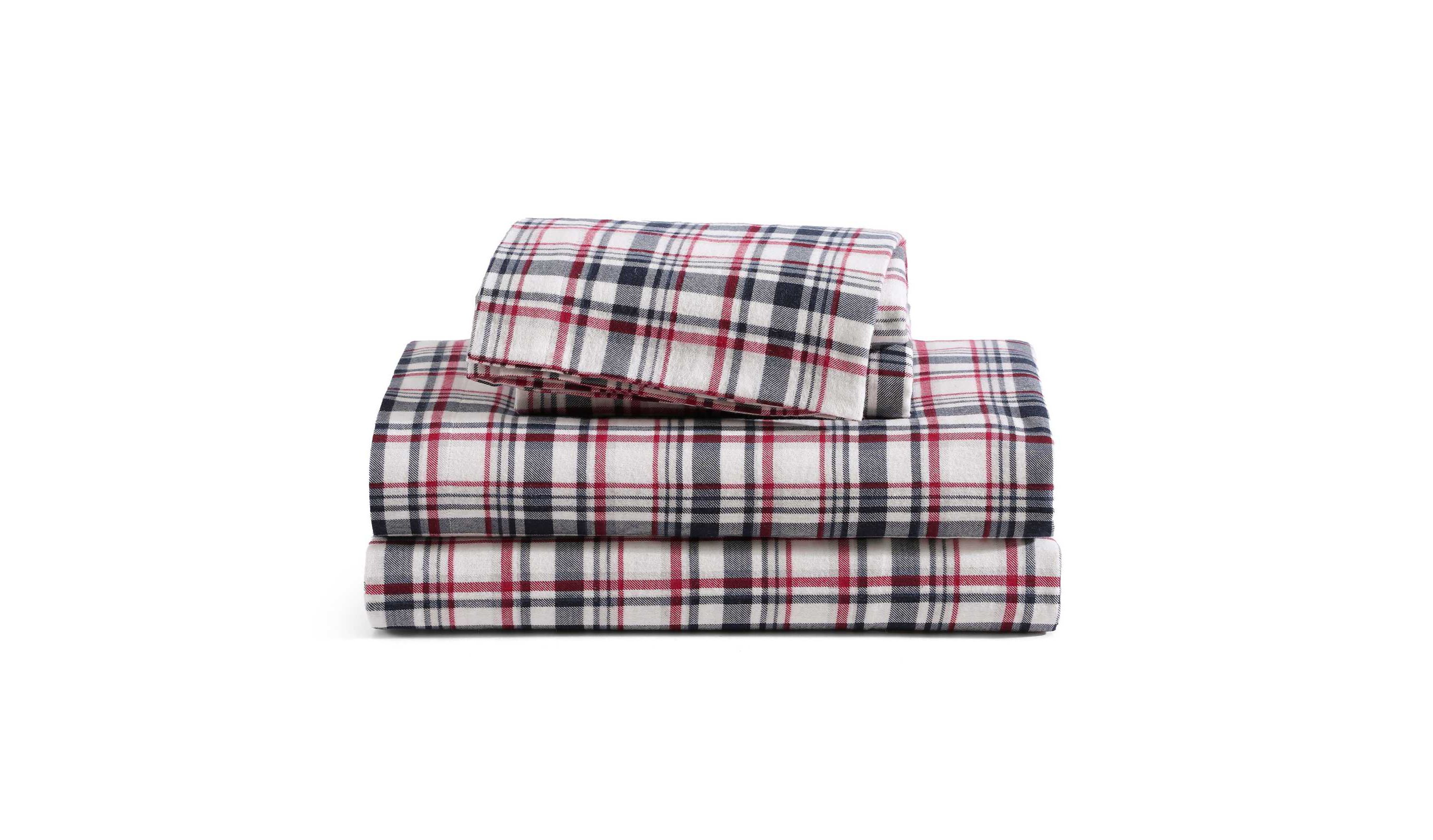Glenbrook Plaid Cotton Sheet Set
