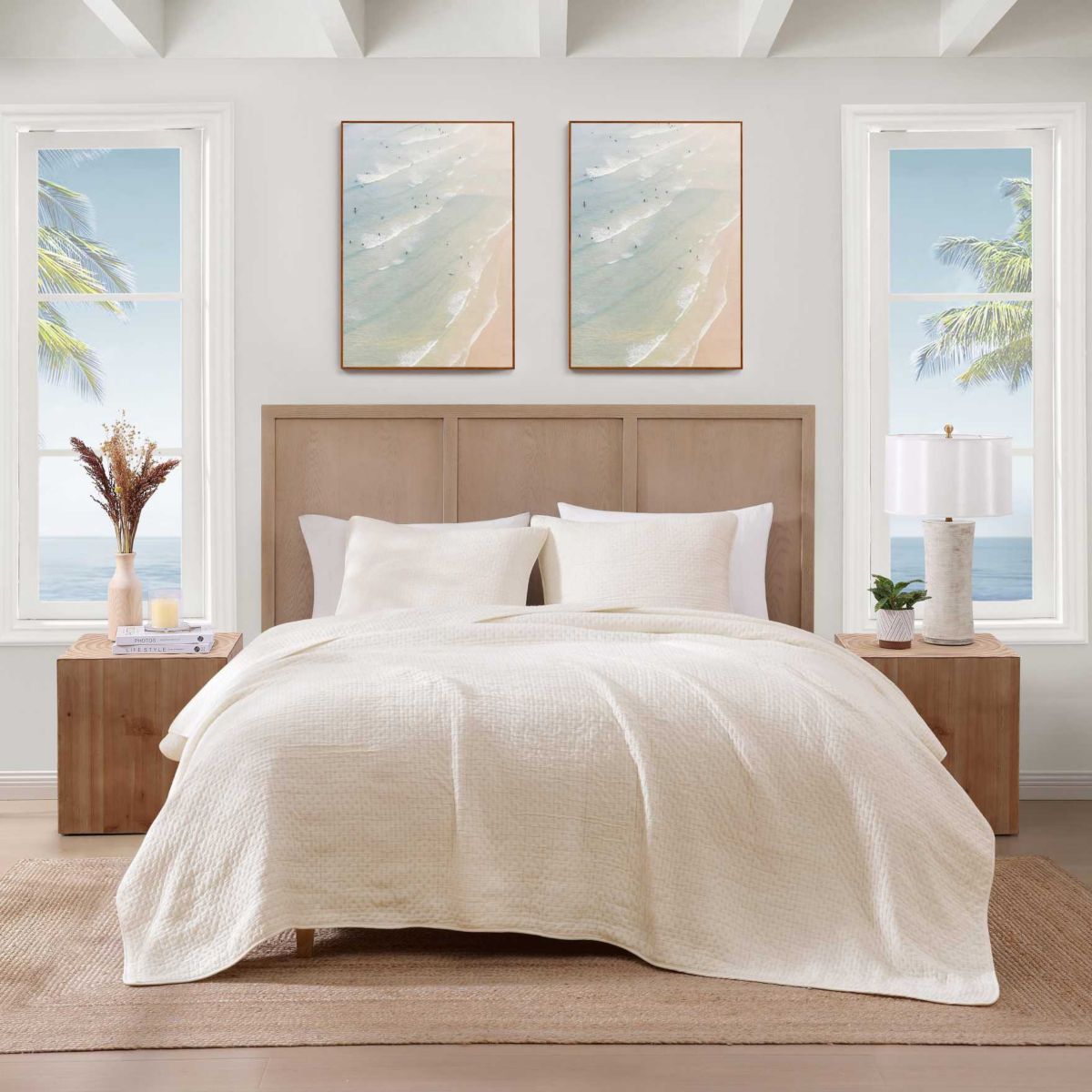 Ventura Cotton Quilt Open Stock