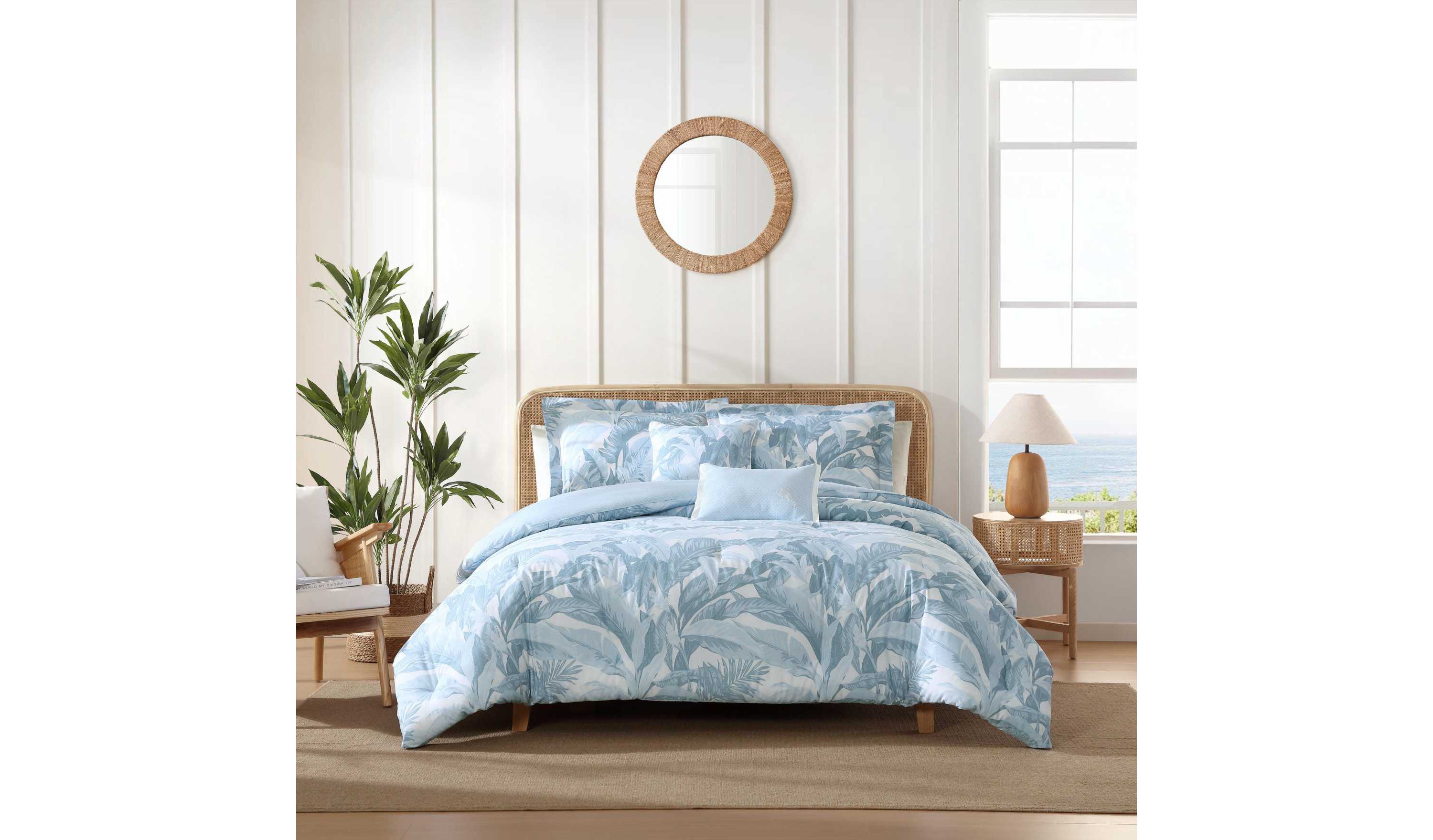 Palm Serenity Reverse Cotton Comforter Set
