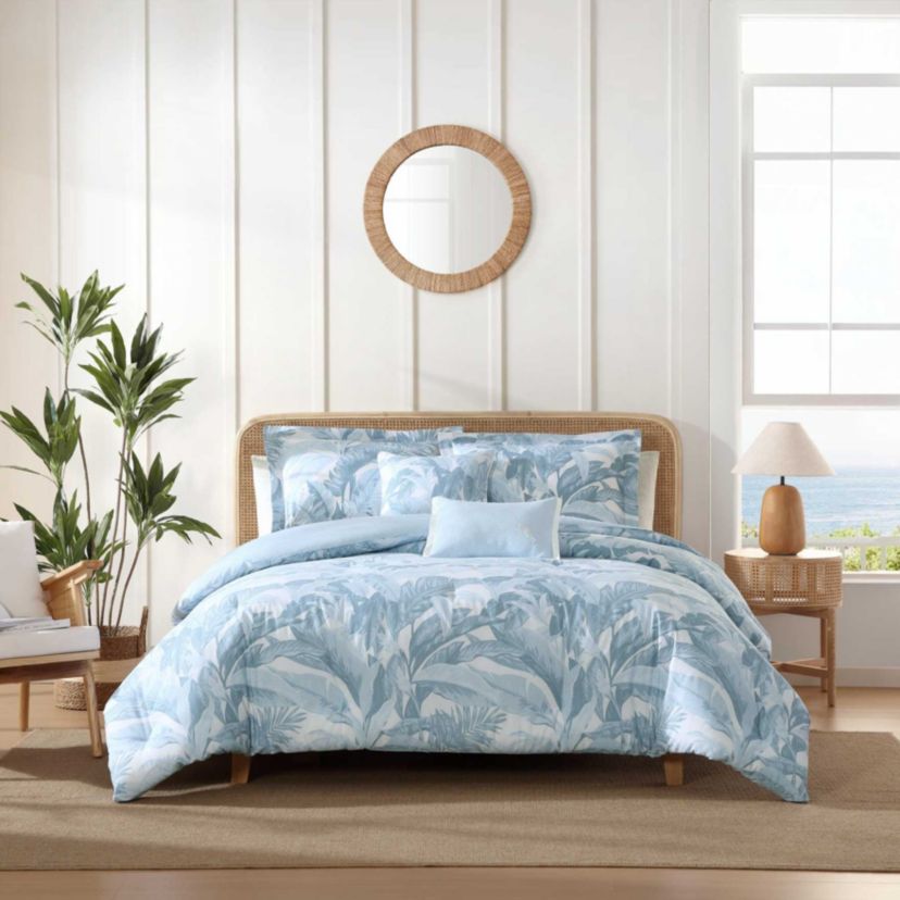 Palm Serenity Reverse Cotton Comforter Set