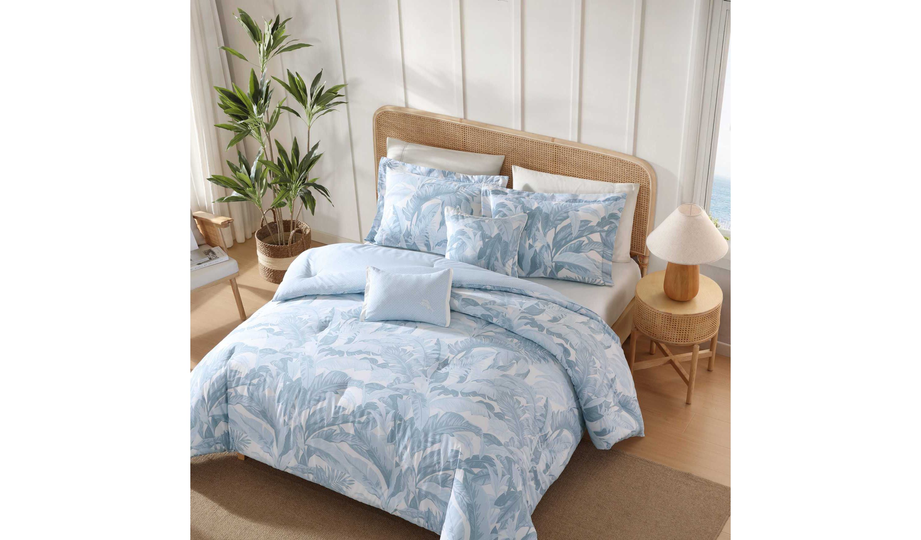 Palm Serenity Reverse Cotton Comforter Set