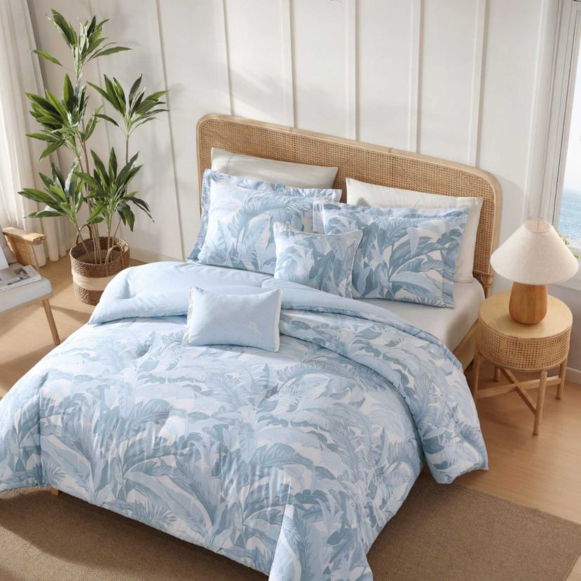 Palm Serenity Reverse Cotton Comforter Set