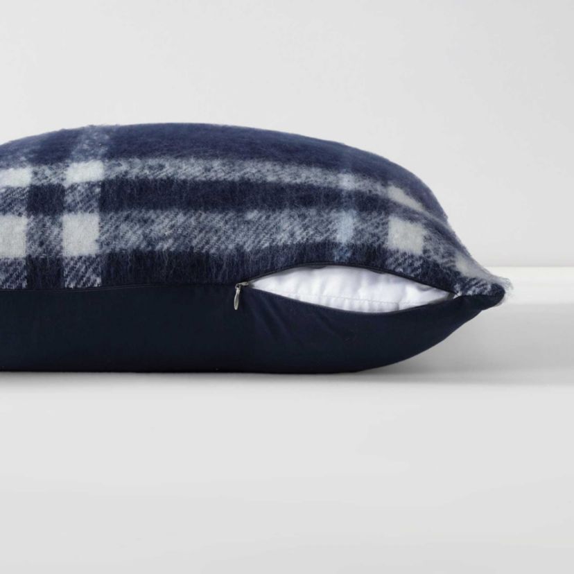 Ryan Cove Plaid Microfiber Decorative Pillow