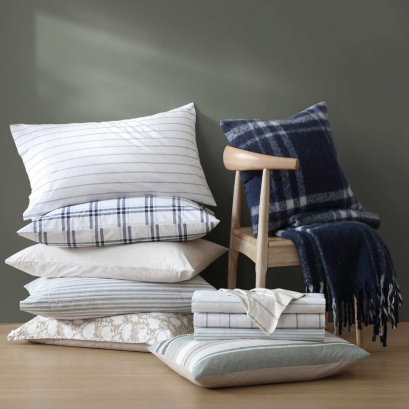 Ryan Cove Plaid Microfiber Decorative Pillow