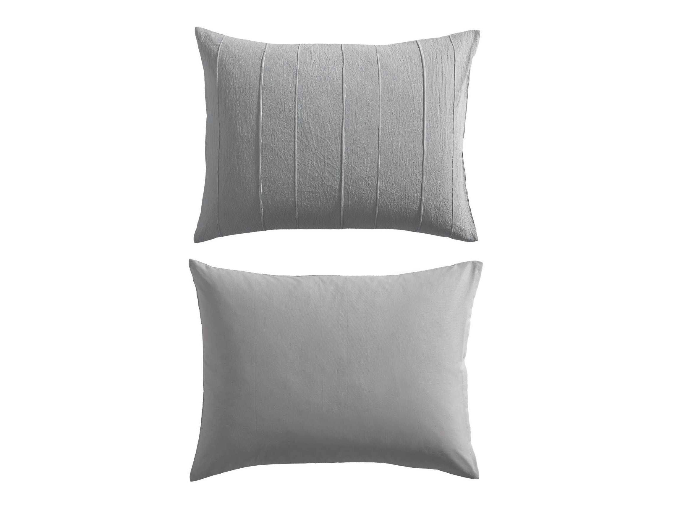 Woven Tucks Cotton Duvet Set