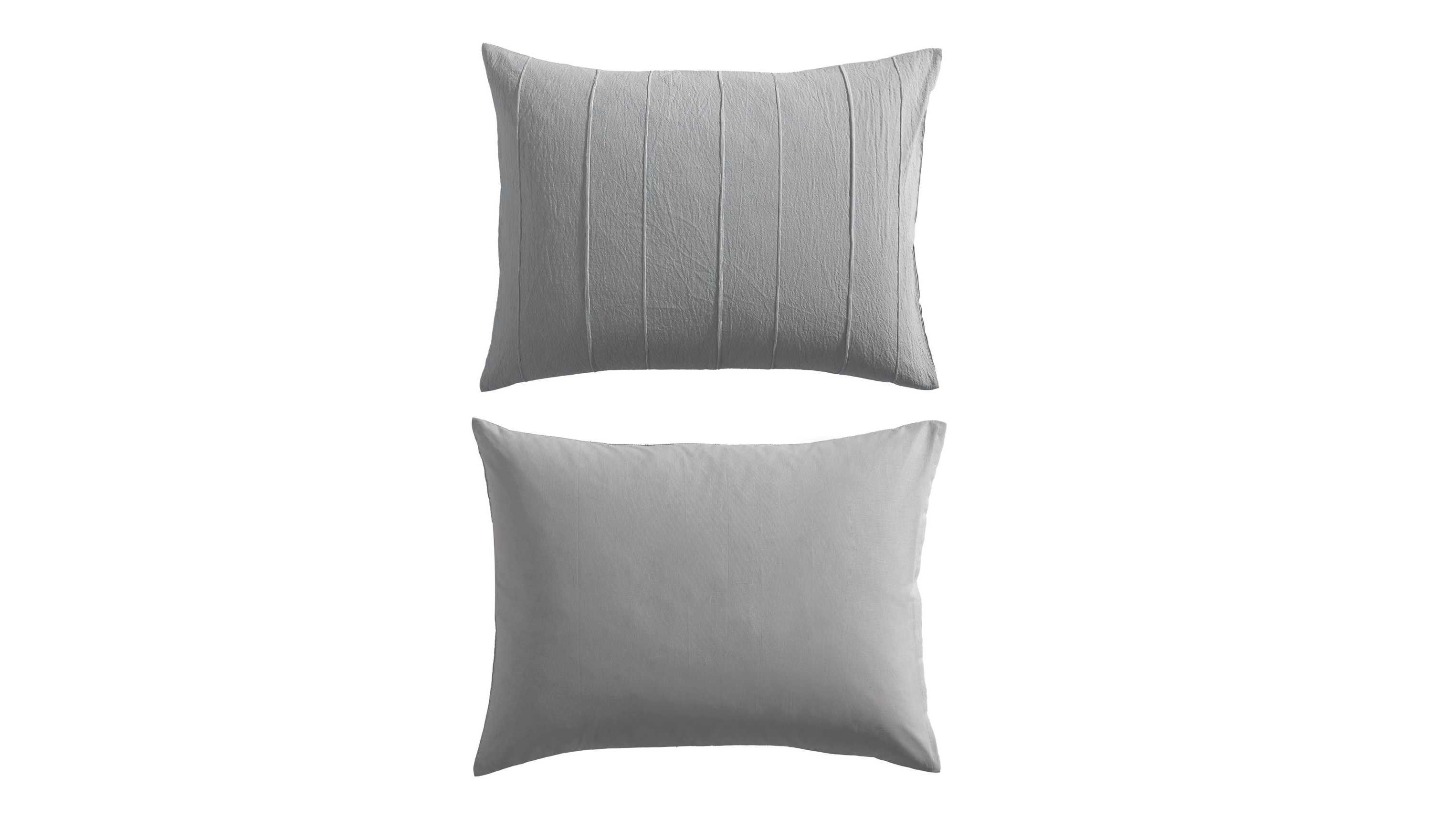 Woven Tucks Cotton Duvet Set