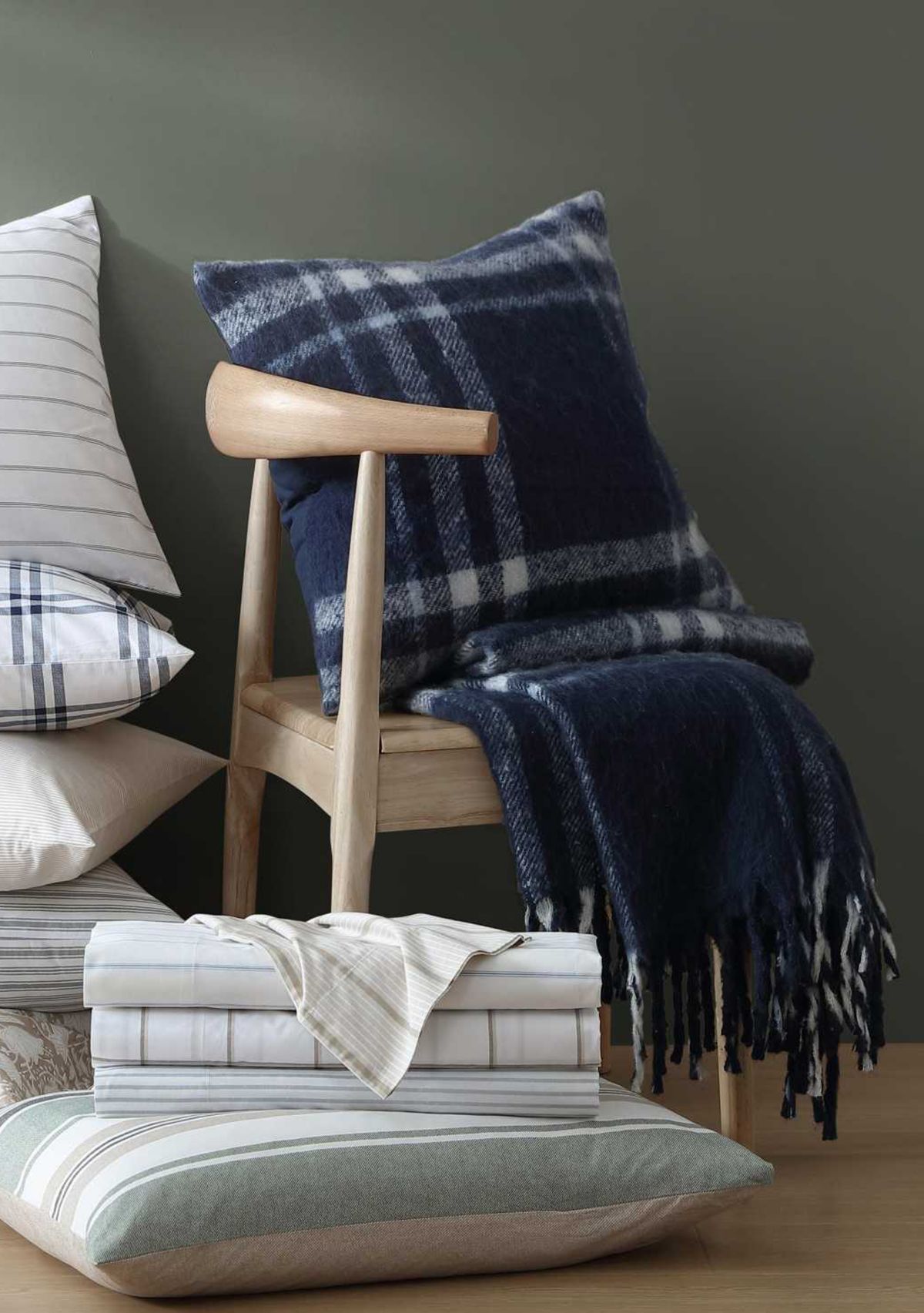 Ryan Cove Plaid Microfiber Throw