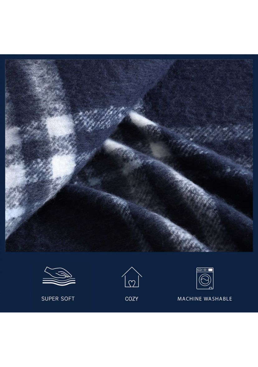 Ryan Cove Plaid Microfiber Throw