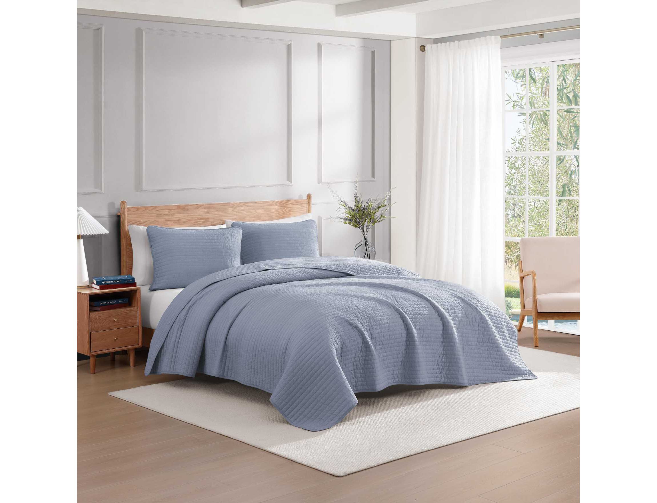 Christopher Texture Cotton Quilt Set