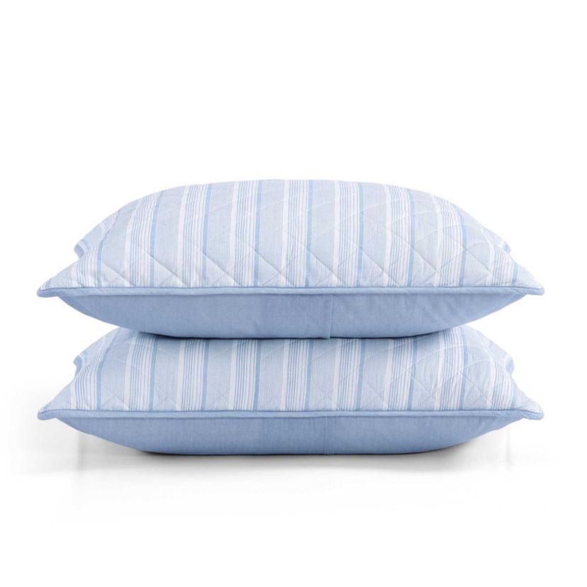 Sailing Stripe Cotton Quilt Set