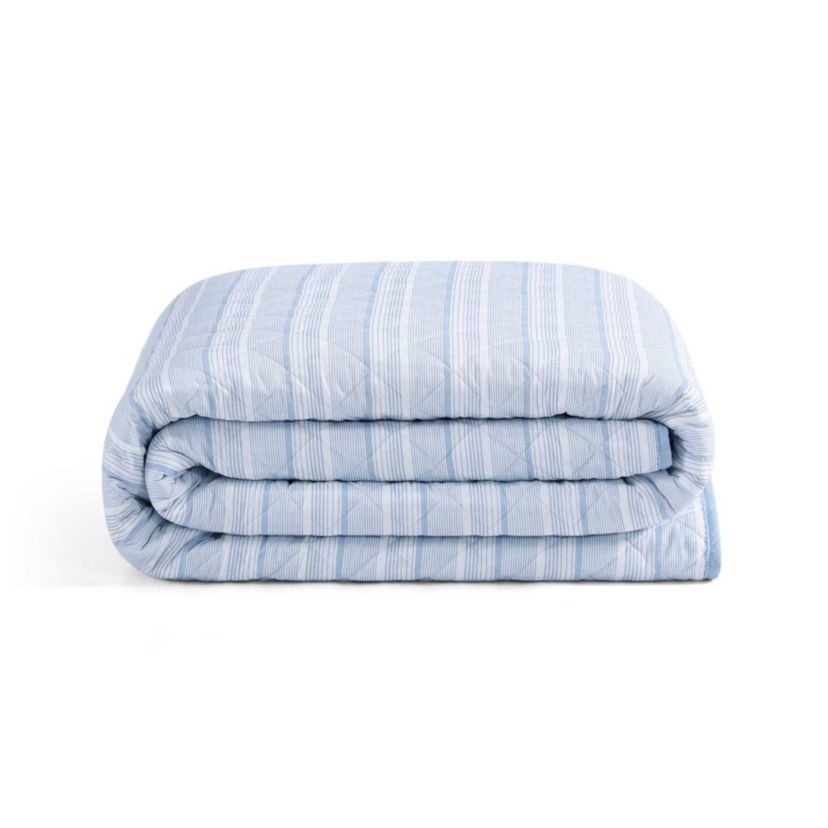 Sailing Stripe Cotton Quilt Set