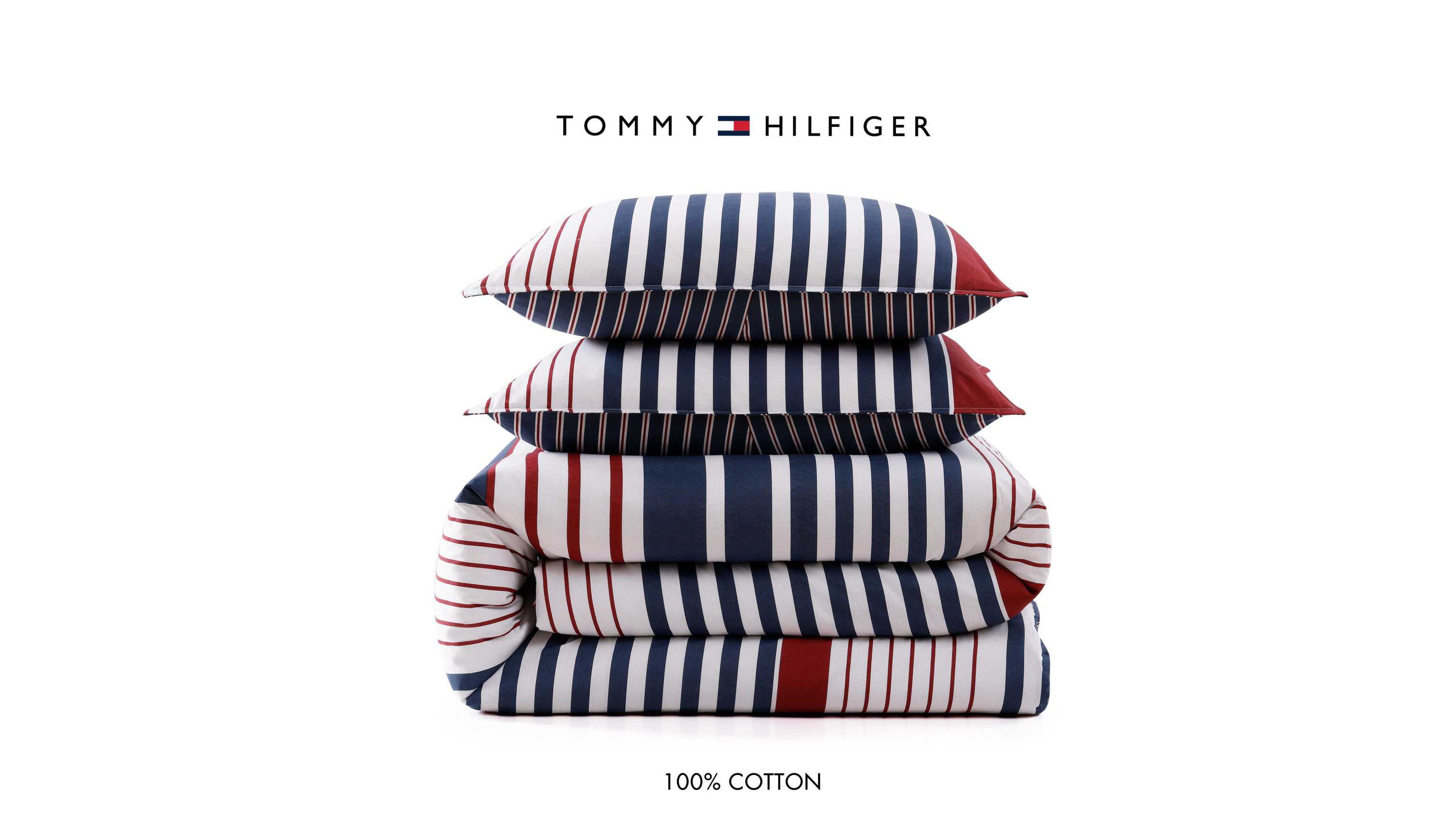 Brooklyn Stripe Cotton Comforter Set