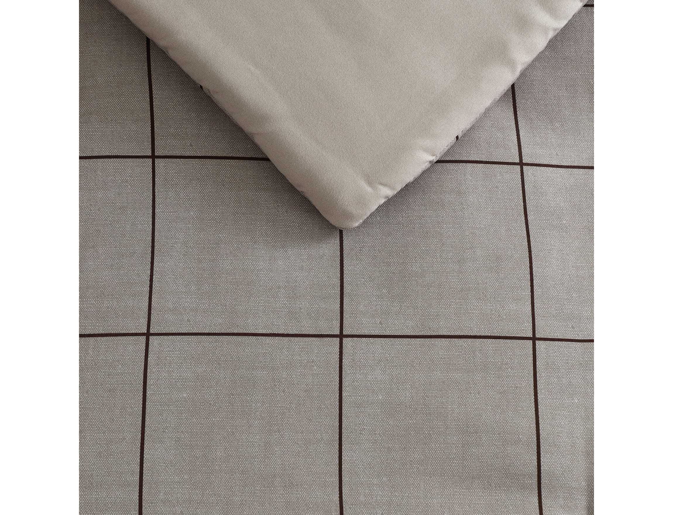 Holden Grid Houndstooth Microfiber Comforter Set