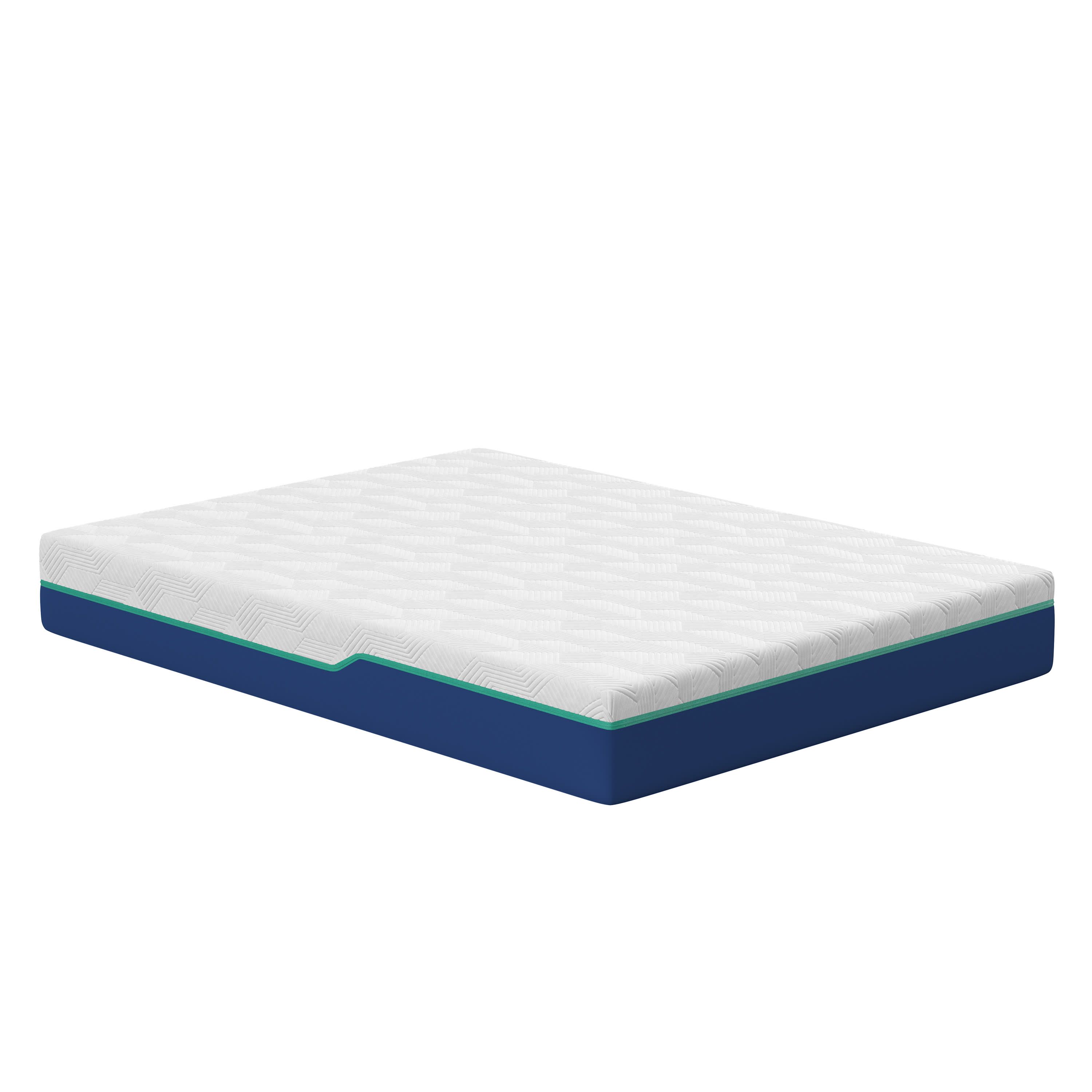 Nautica Home 10 Inch Restore Innerspring Hybrid Mattress Quilted Memory Foam Cover: High Density Comfort Latex Foam Layer with Bonnell Support Coil Springs Base