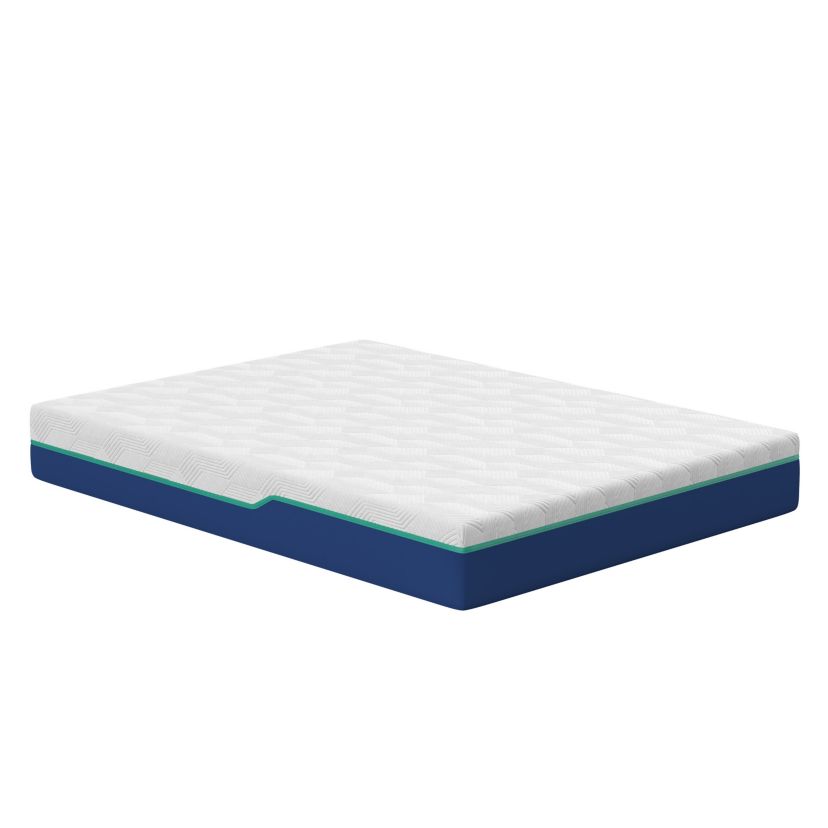 Nautica Home 10 Inch Restore Innerspring Hybrid Mattress Quilted Memory Foam Cover: High Density Comfort Latex Foam Layer with Bonnell Support Coil Springs Base