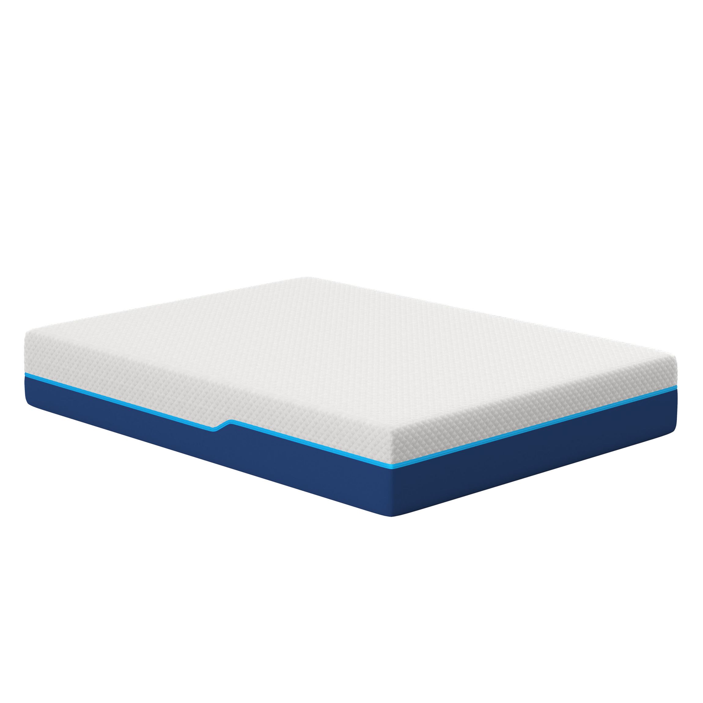 Nautica Home 12 Inch Revitalize Innerspring Hybrid Mattress- Quilted Memory Foam Cover- High Density Comfort Latex Foam Layer with Bonnell Support Coil Springs Base