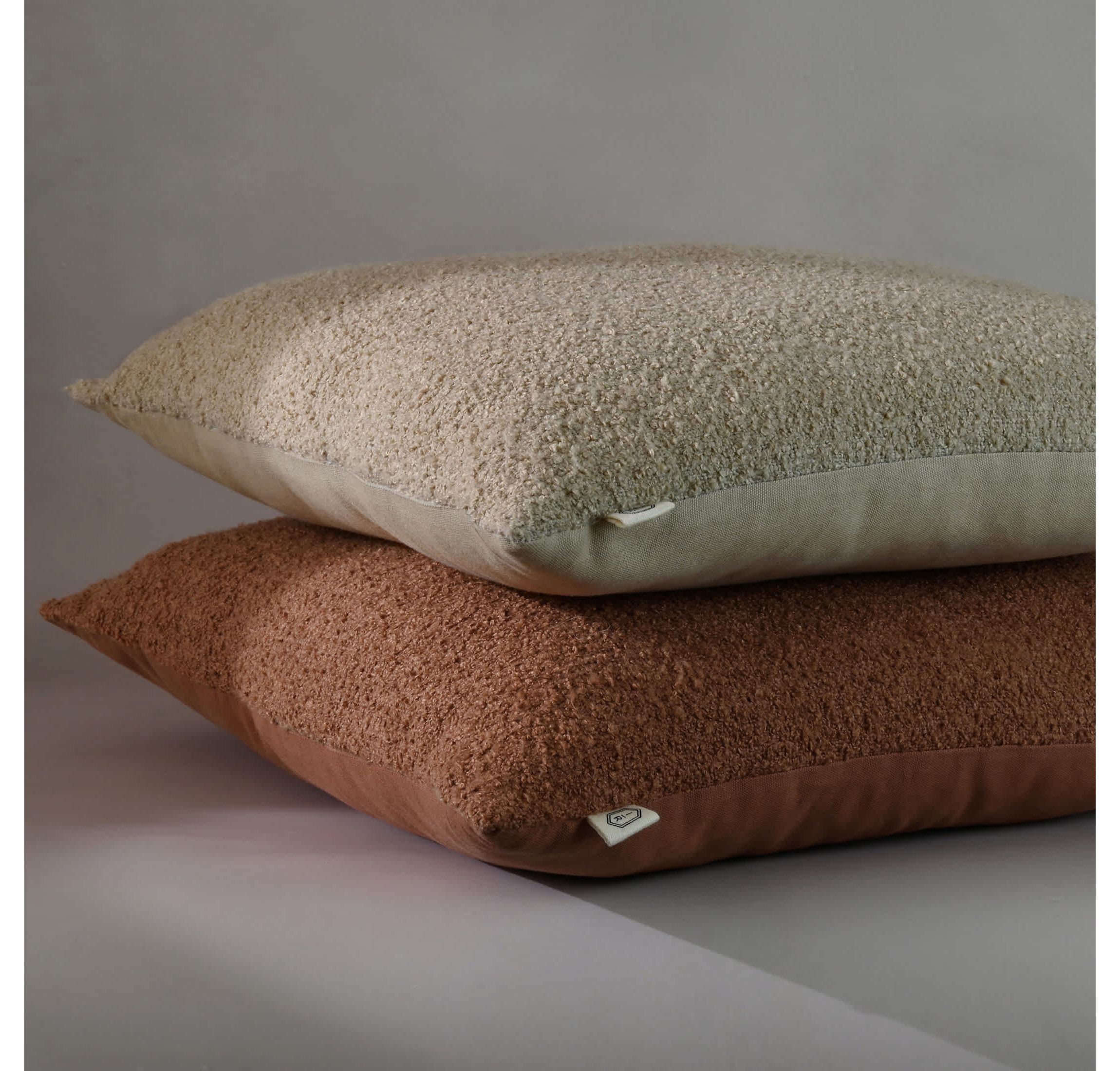 Ember Cotton Rich Boucle Decorative Pillow