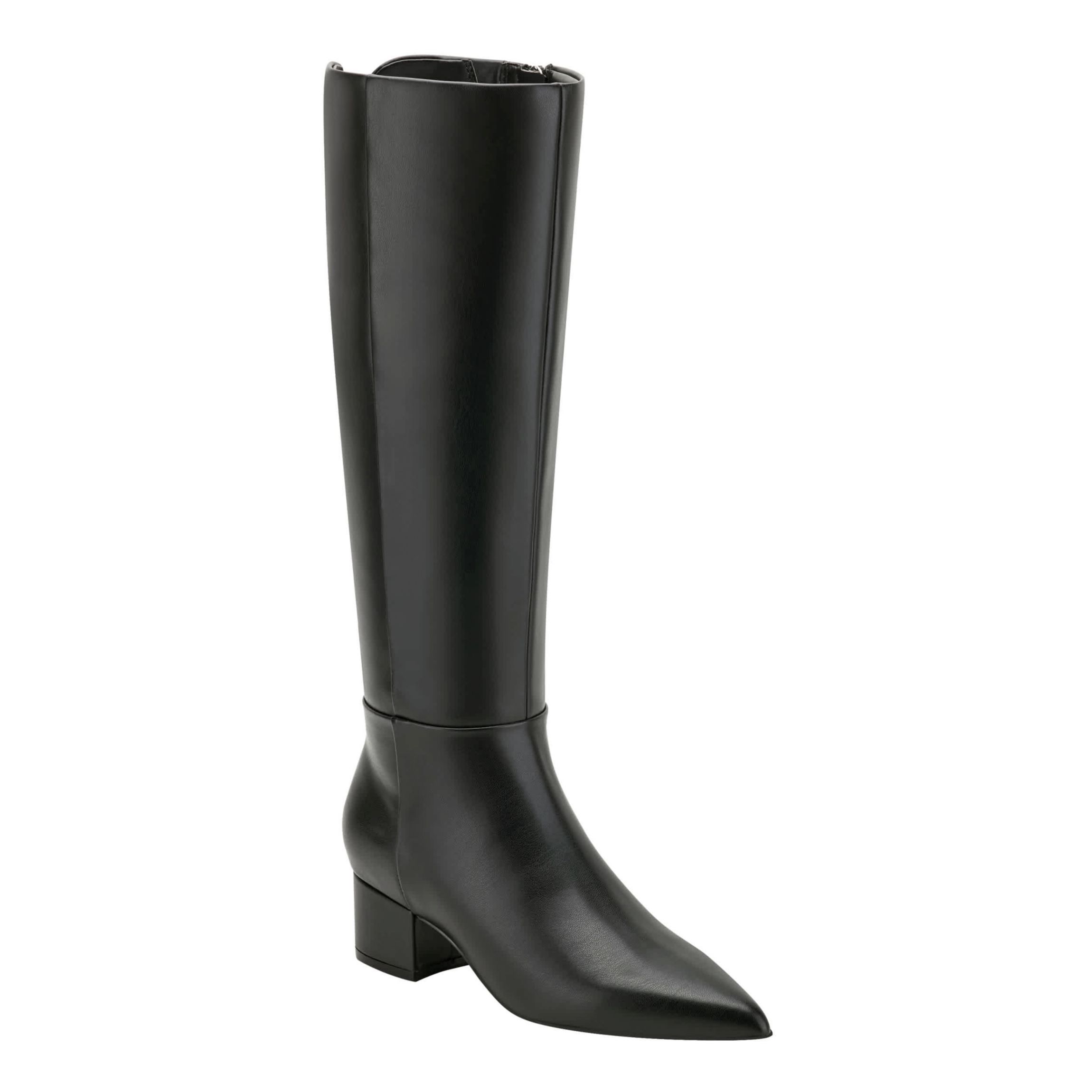Gradia Wide Calf Pointy Toe Tall Shaft Dress Boots