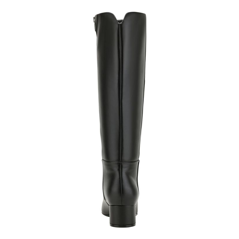 Gradia Wide Calf Pointy Toe Tall Shaft Dress Boots