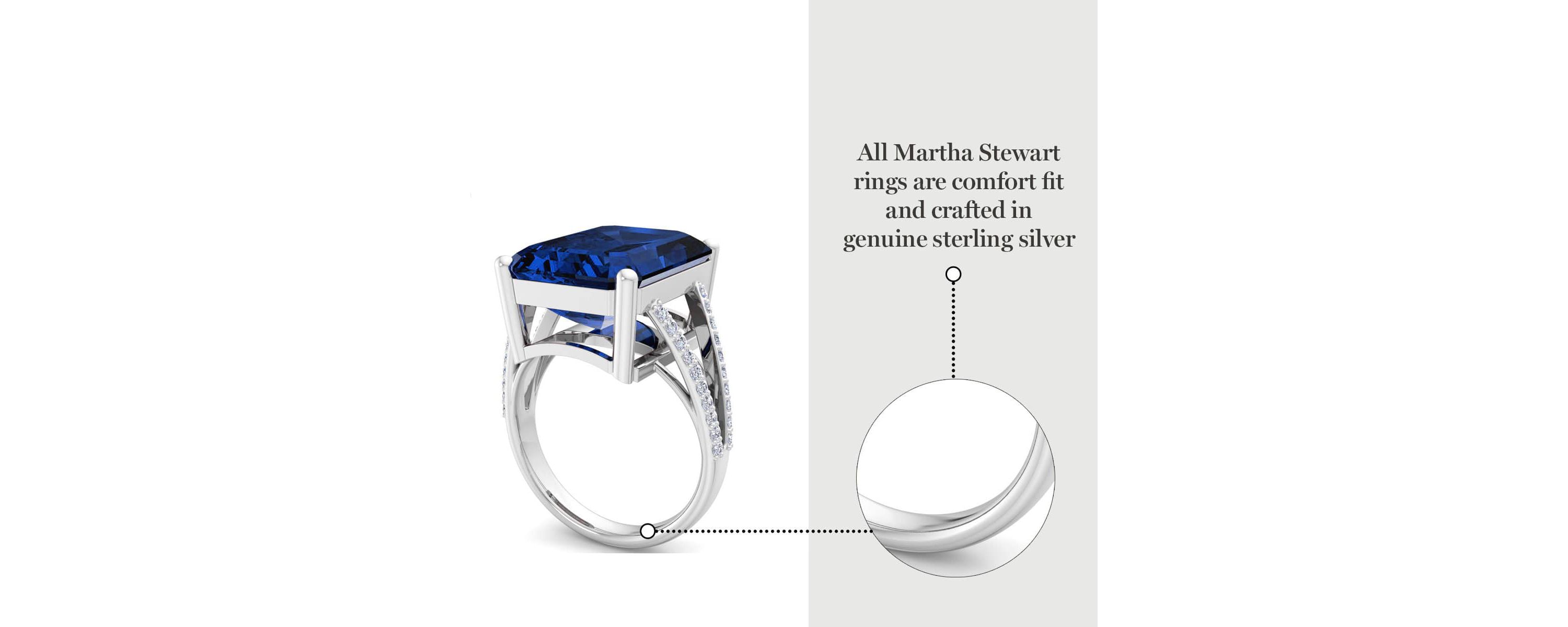 Lab Created 10 1/4 Carat Emerald Cut Gemstone and Lab Grown Diamond Ring In Sterling Silver