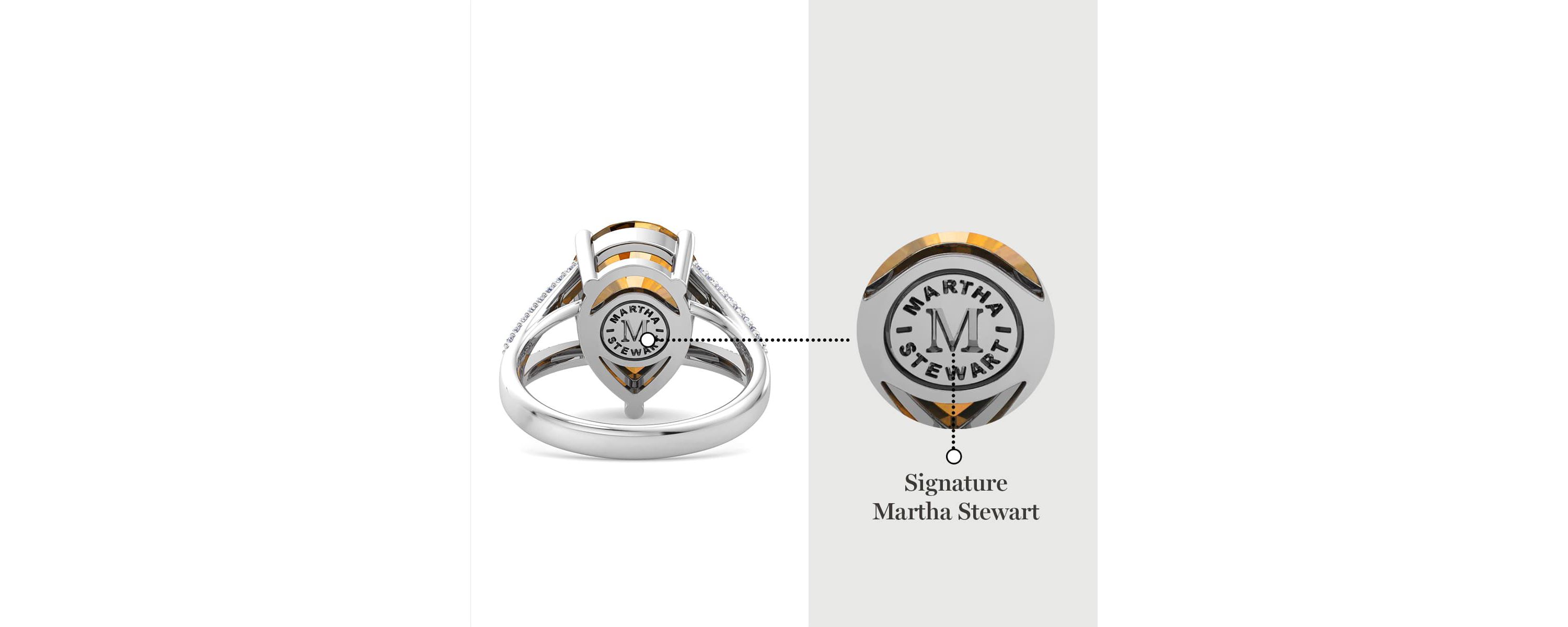 Lab Created 5 1/2 Carat Pear Shape Gemstone and Lab Grown Diamond Ring In Sterling Silver