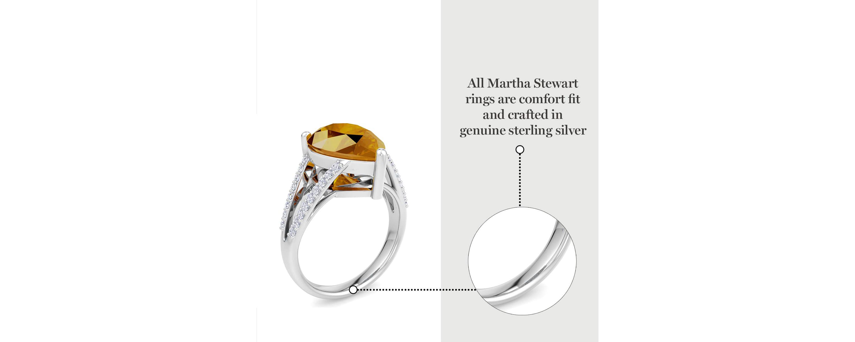 Lab Created 5 1/2 Carat Pear Shape Gemstone and Lab Grown Diamond Ring In Sterling Silver