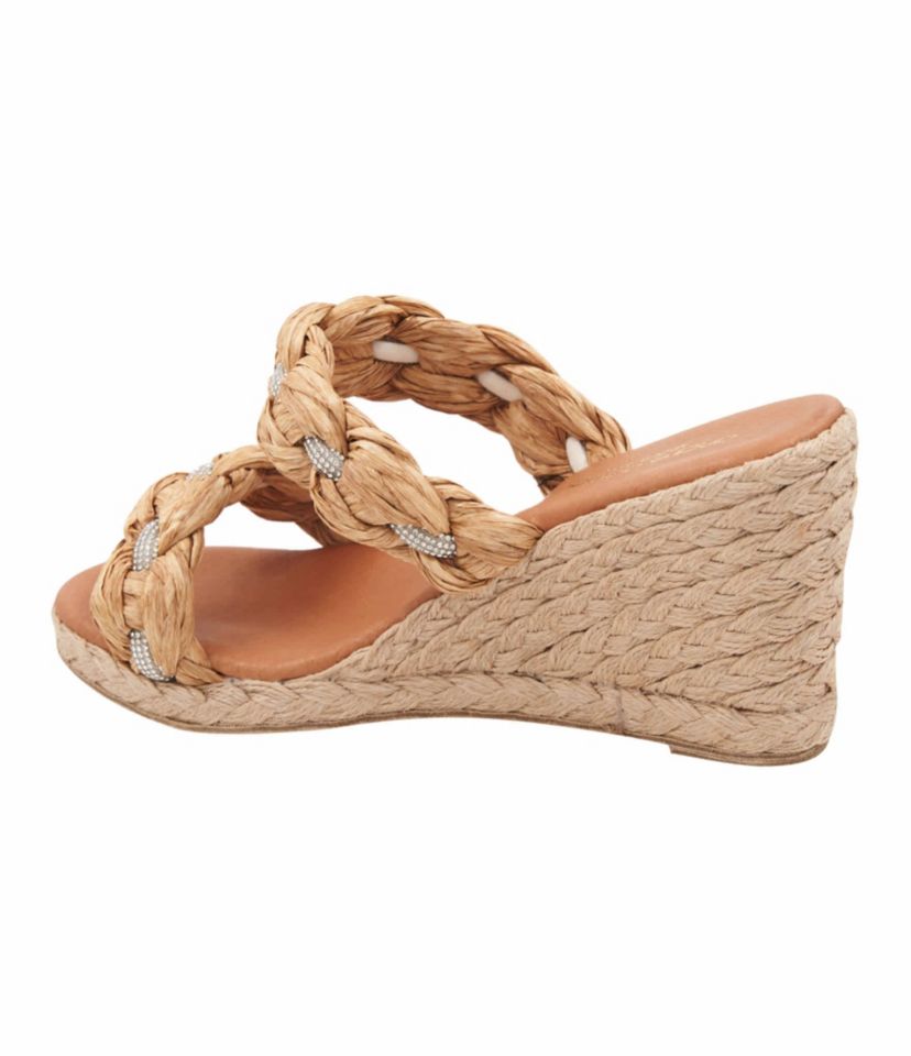 Nolita Crystal Espadrille Wedge