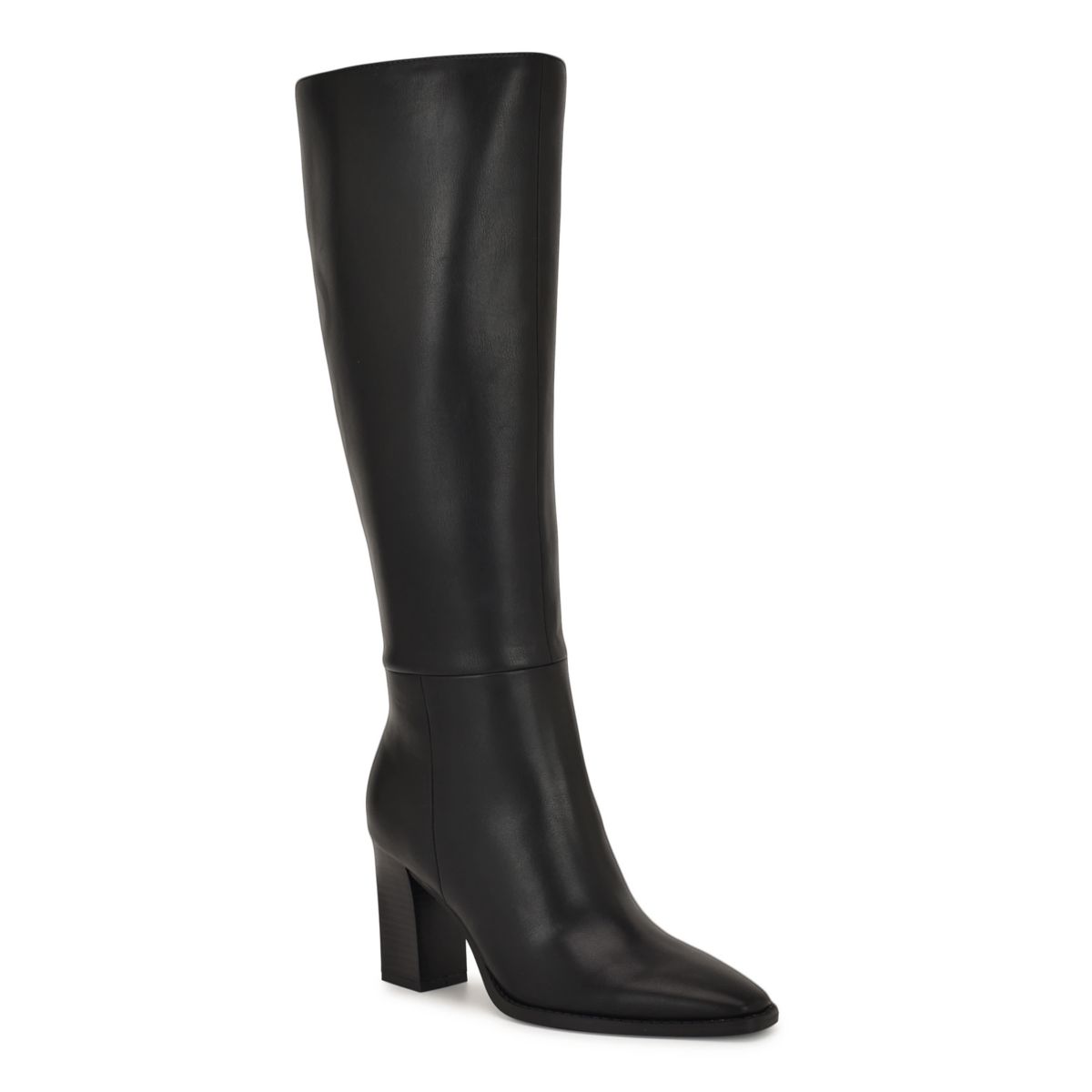 Zeran Pointy Toe Block Heel Dress Boots