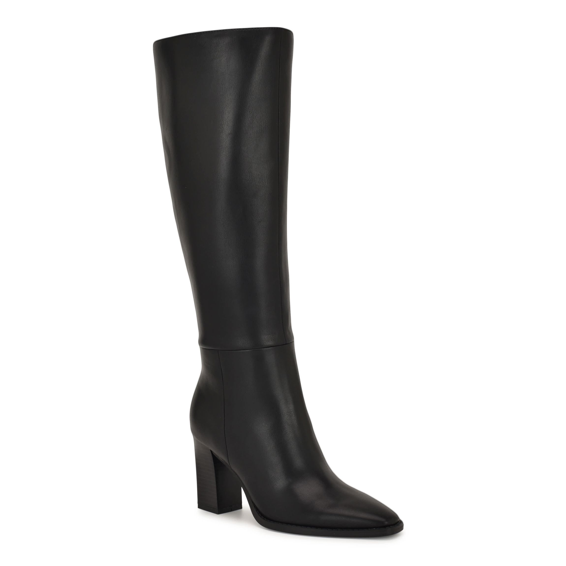 Zeran Pointy Toe Block Heel Dress Boots