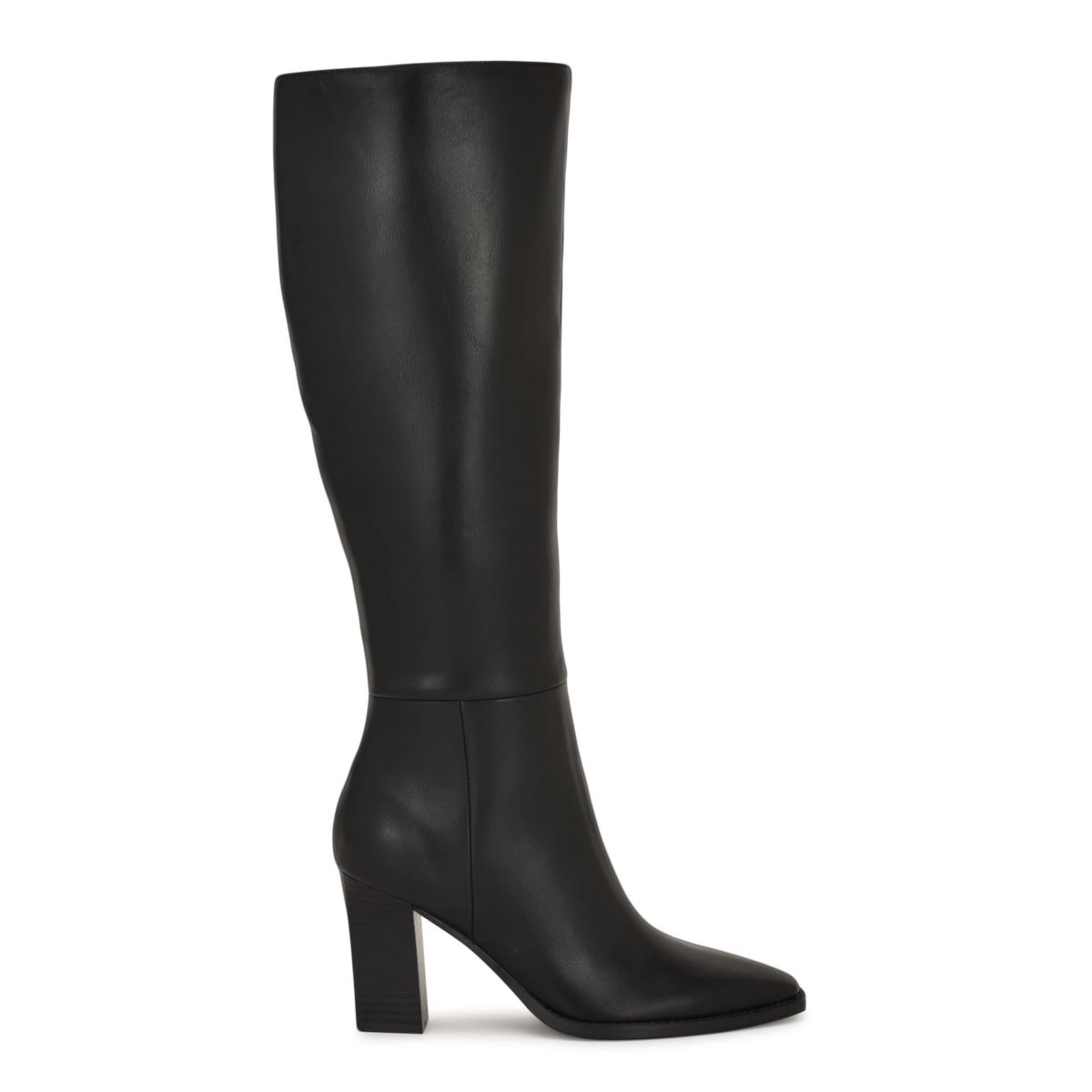Zeran Pointy Toe Block Heel Dress Boots