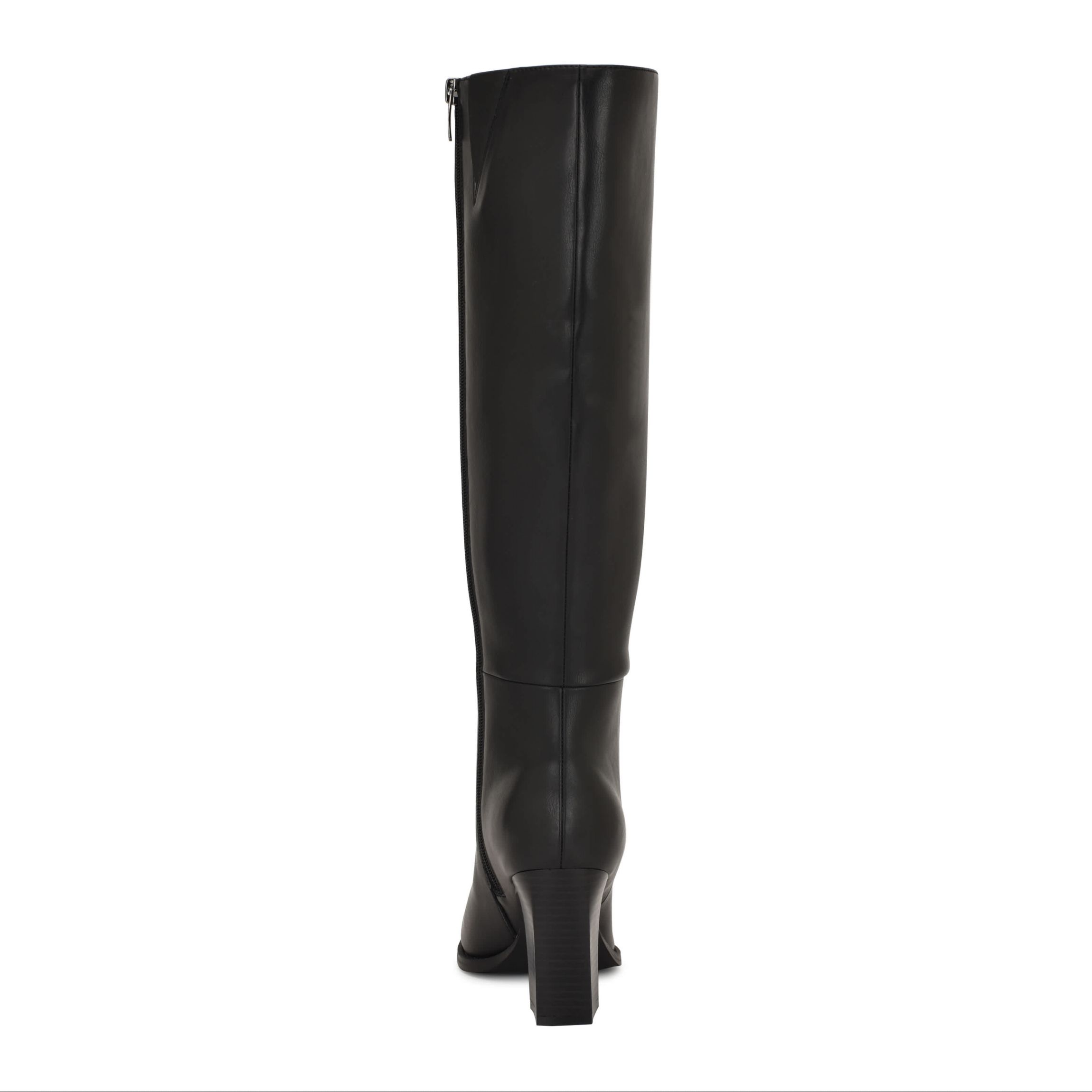 Zeran Pointy Toe Block Heel Dress Boots