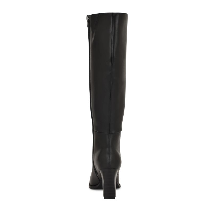 Zeran Pointy Toe Block Heel Dress Boots