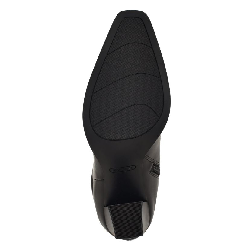 Zeran Pointy Toe Block Heel Dress Boots