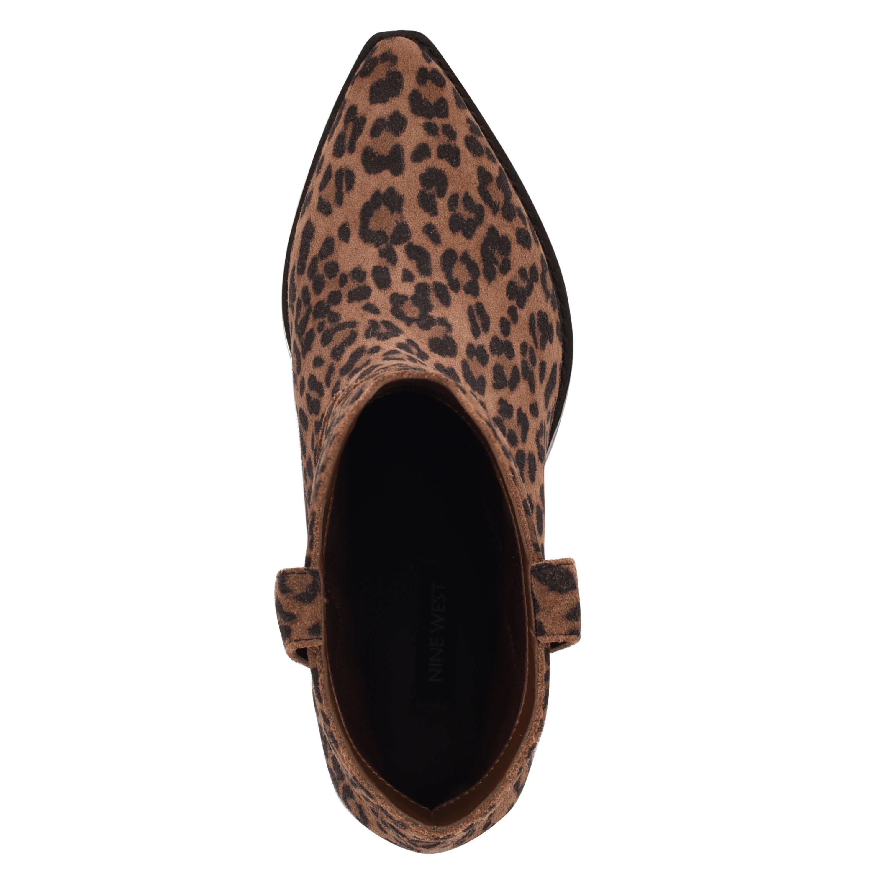 Abreve Pointy Toe Block Heel Dress Booties